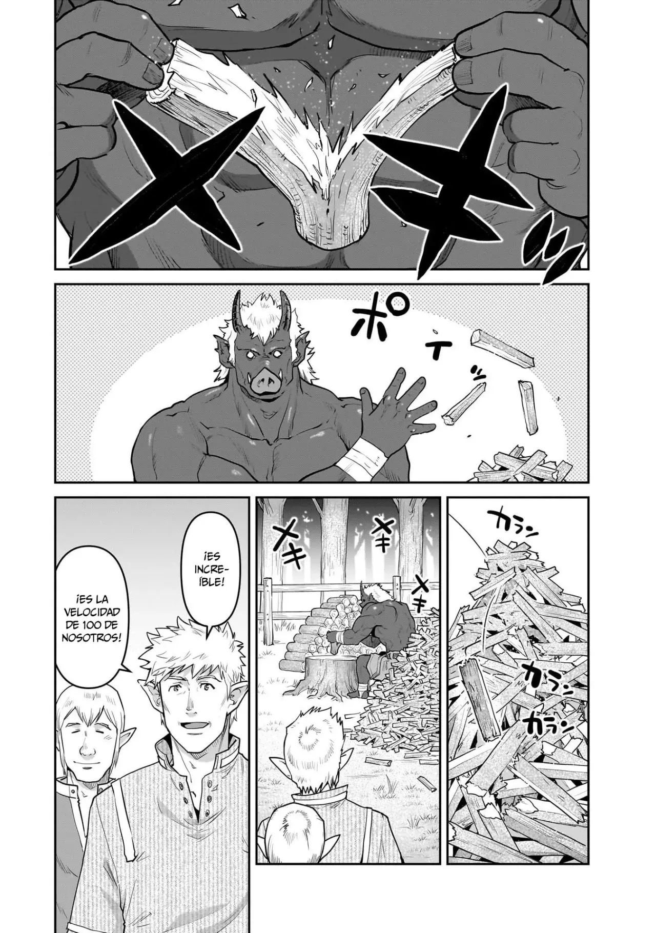 Orc with child Capitulo 3: El orco admirado página 3