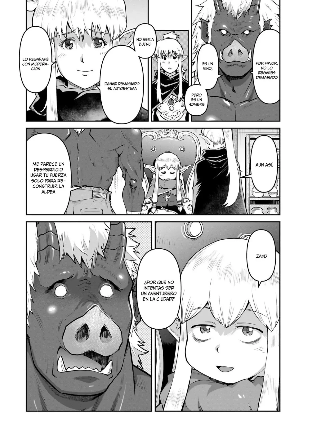 Orc with child Capitulo 3: El orco admirado página 33