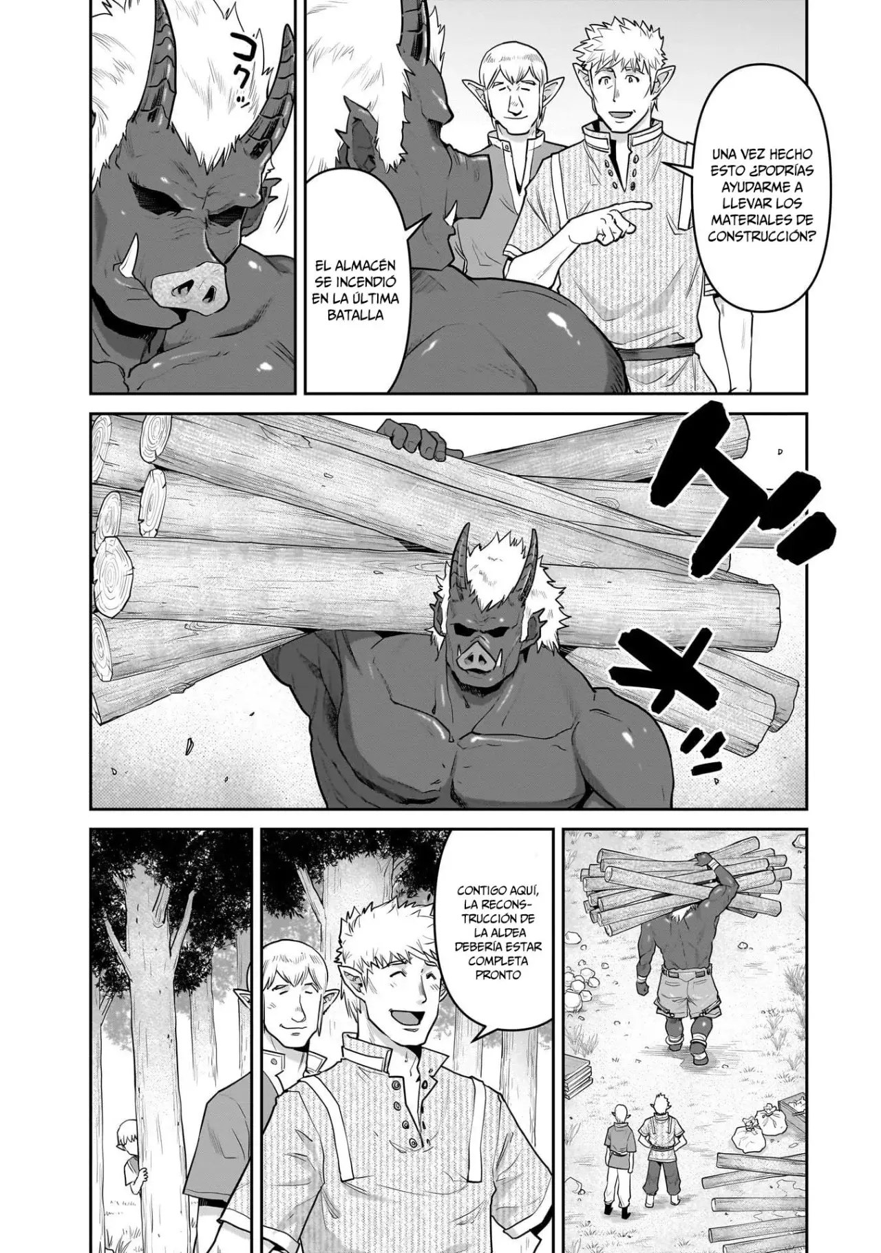 Orc with child Capitulo 3: El orco admirado página 4