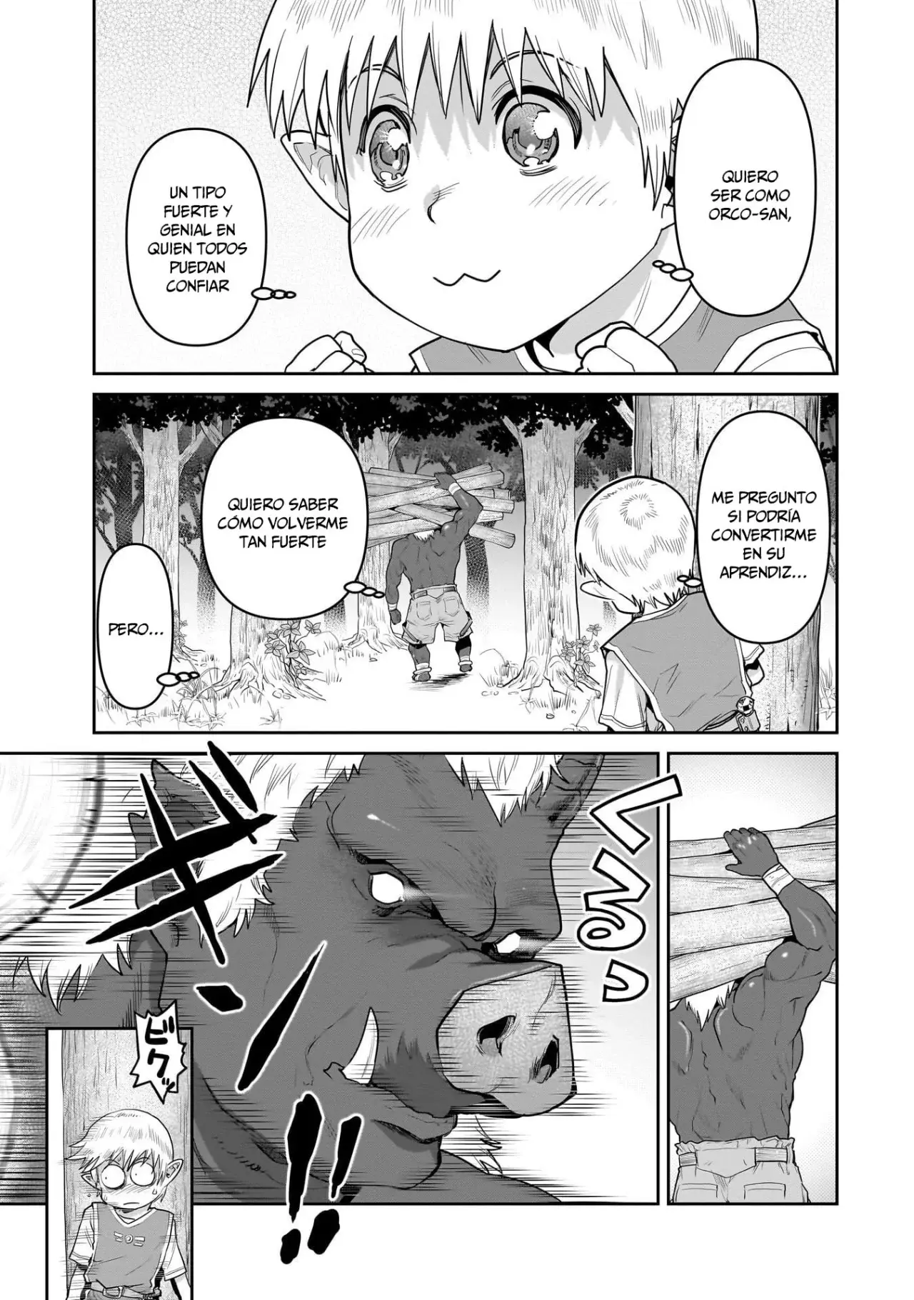 Orc with child Capitulo 3: El orco admirado página 6