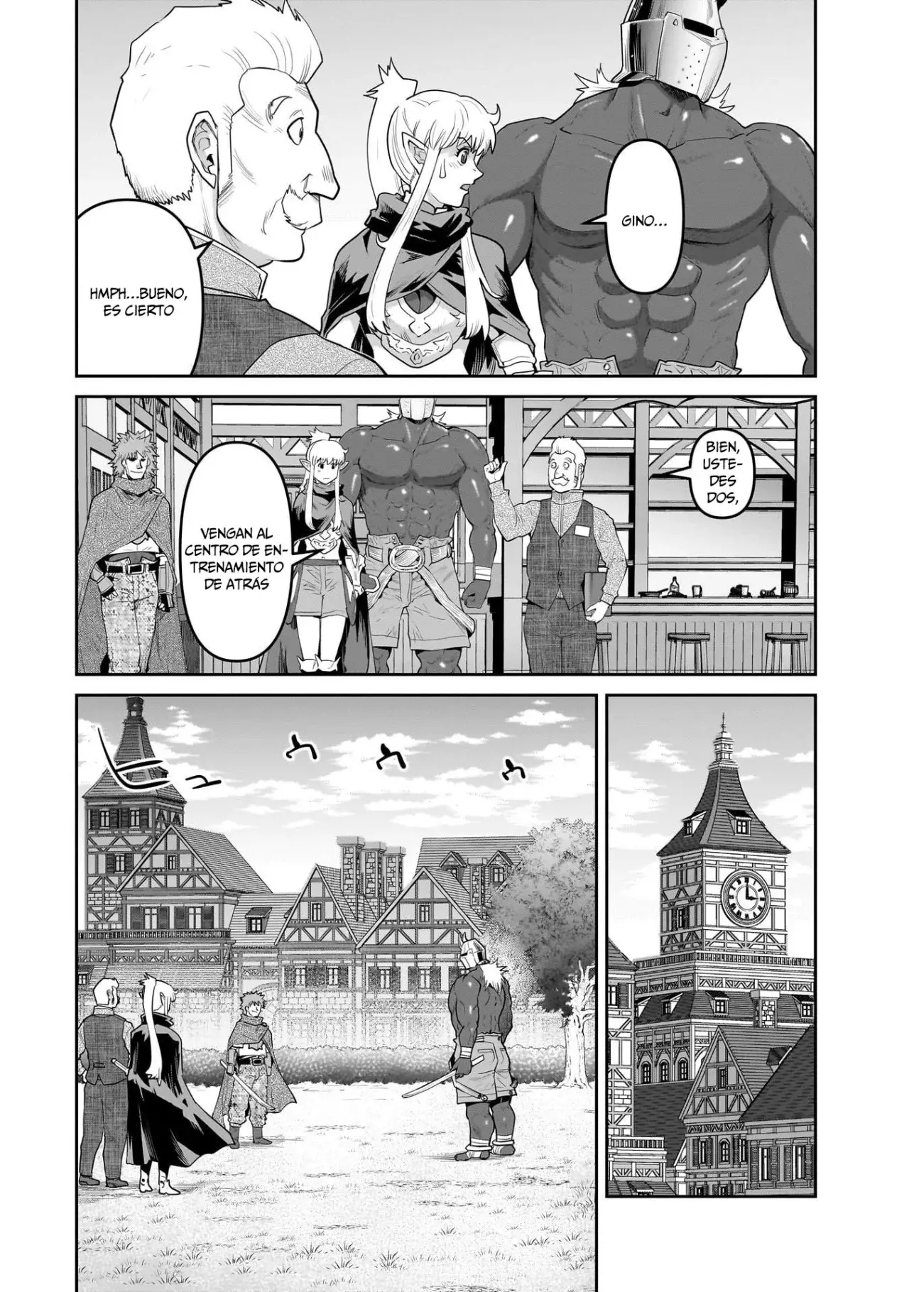 Orc with child Capitulo 4: El orco se convierte en aventurero página 23