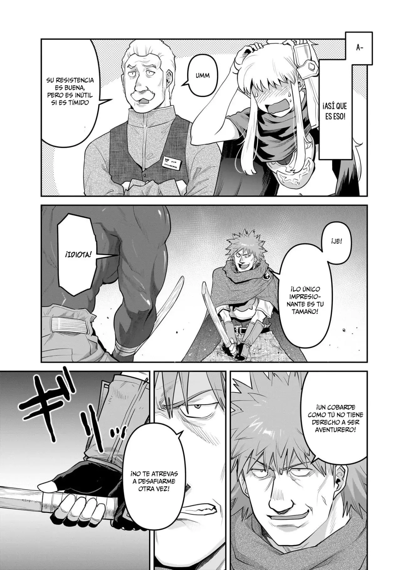 Orc with child Capitulo 4: El orco se convierte en aventurero página 28