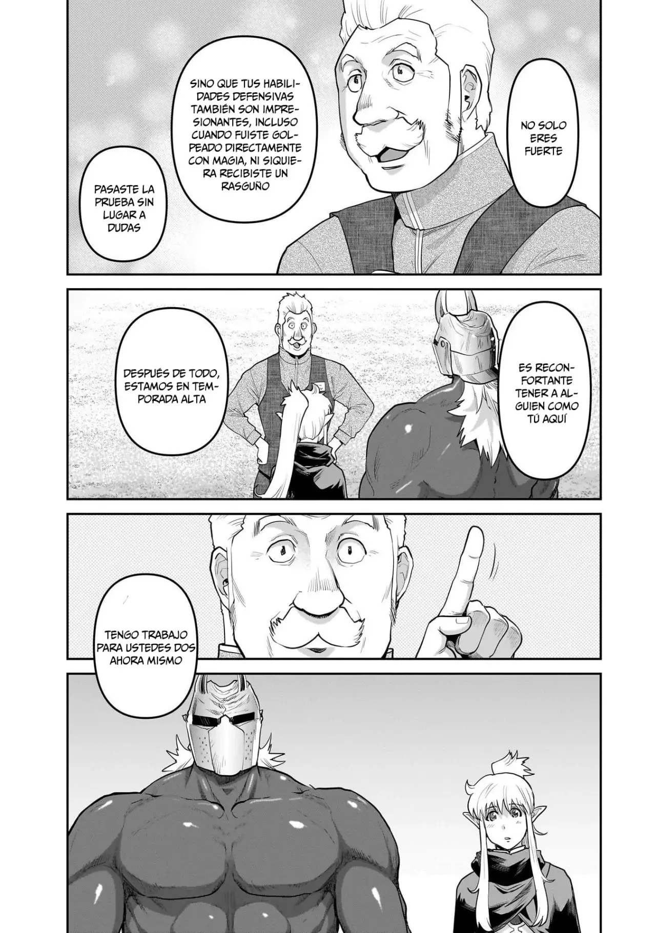 Orc with child Capitulo 4: El orco se convierte en aventurero página 42