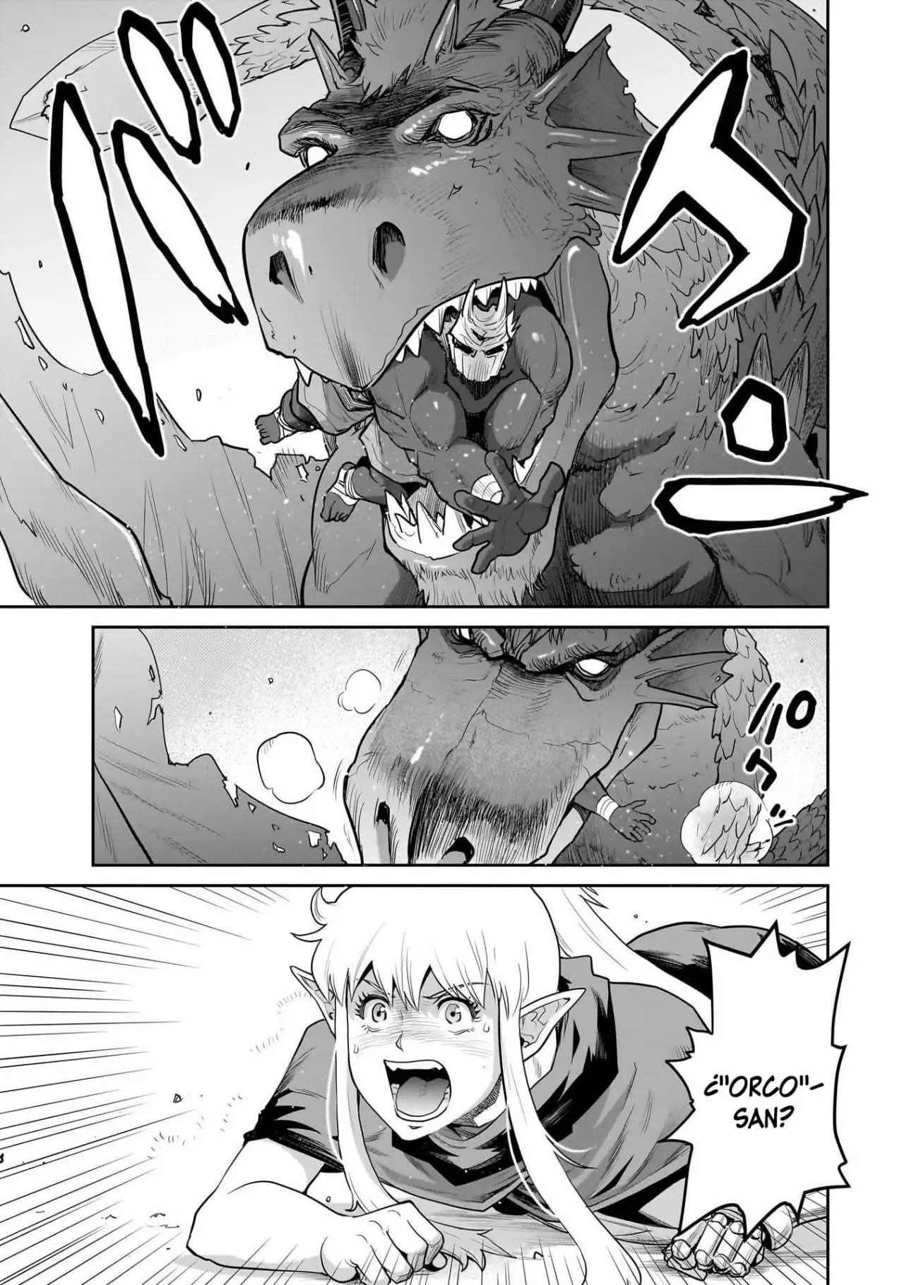 Orc with child Capitulo 5: Orco contra Dragón página 14