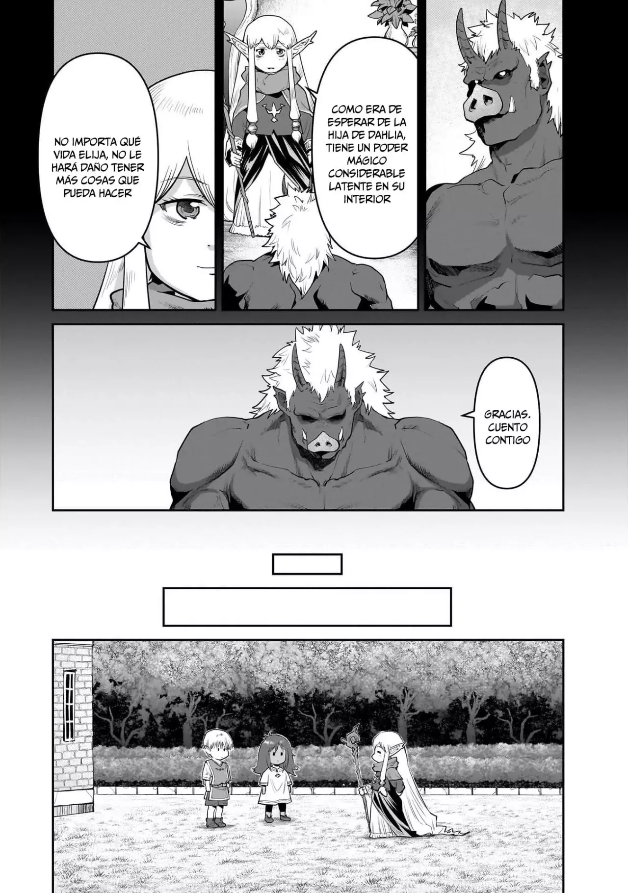 Orc with child Capitulo 6: El poder de la magia página 3