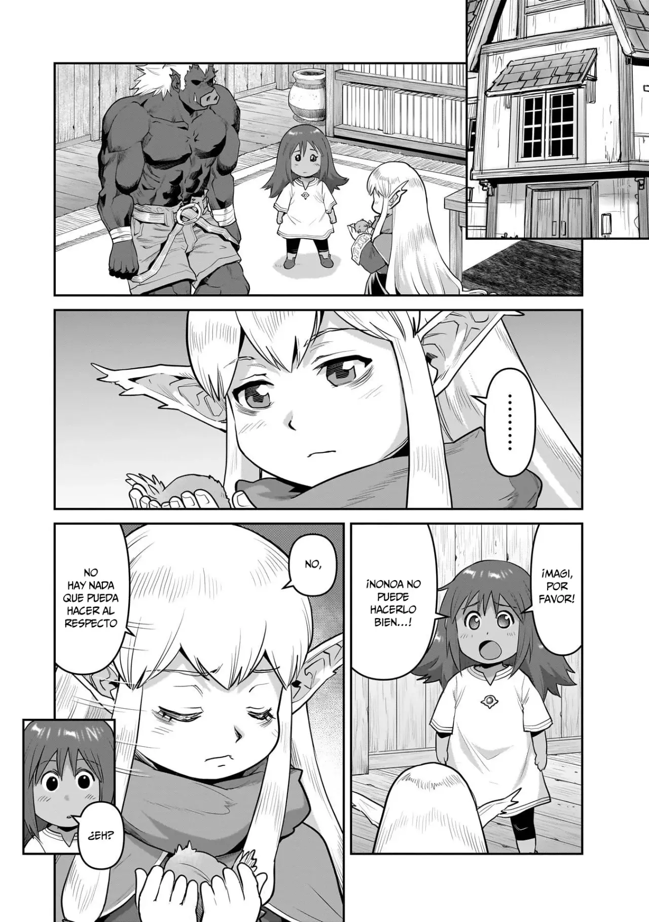 Orc with child Capitulo 6: El poder de la magia página 34