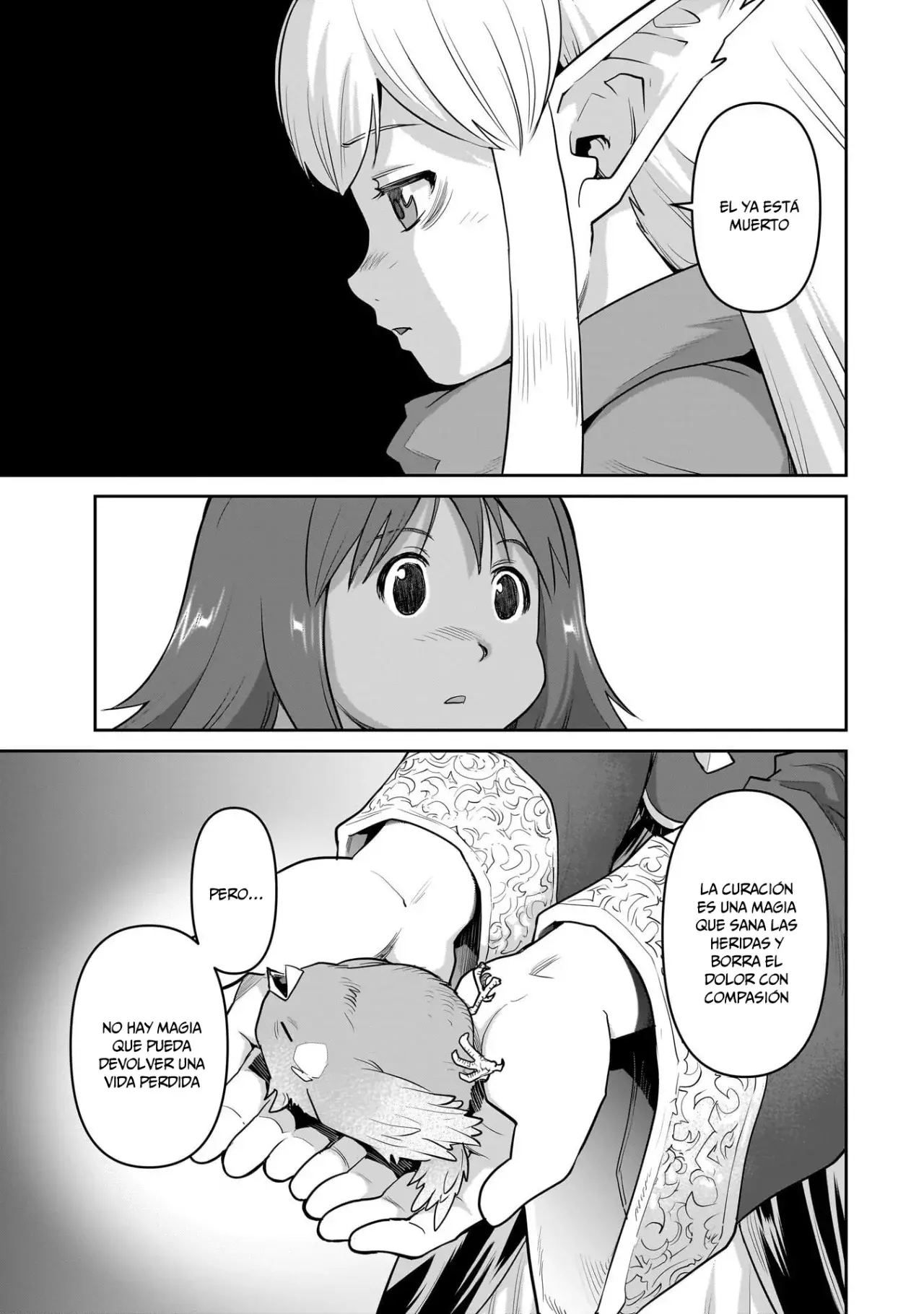 Orc with child Capitulo 6: El poder de la magia página 35