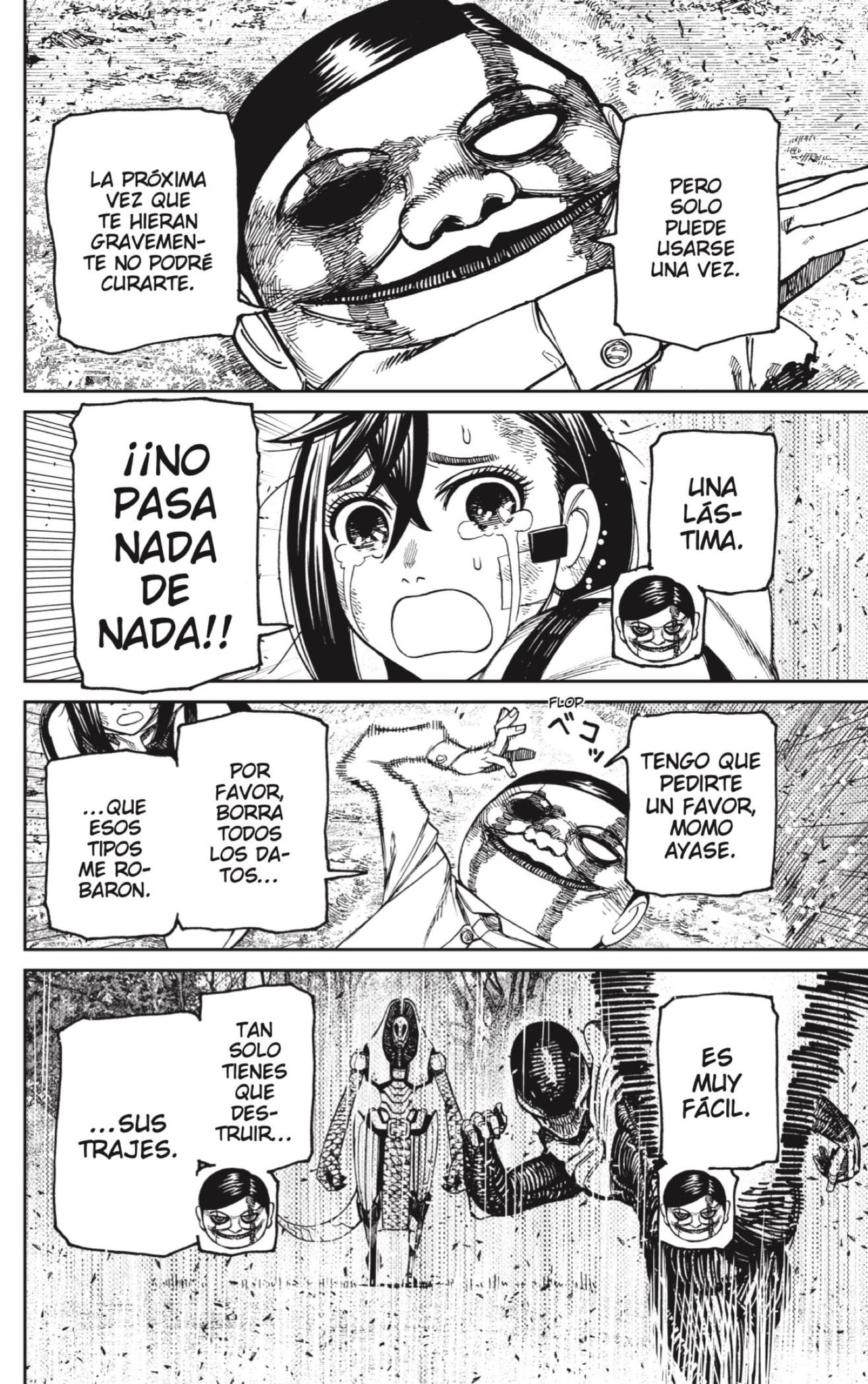 Dandadan Capitulo 107: Me he decidido por el Takoyaki página 8