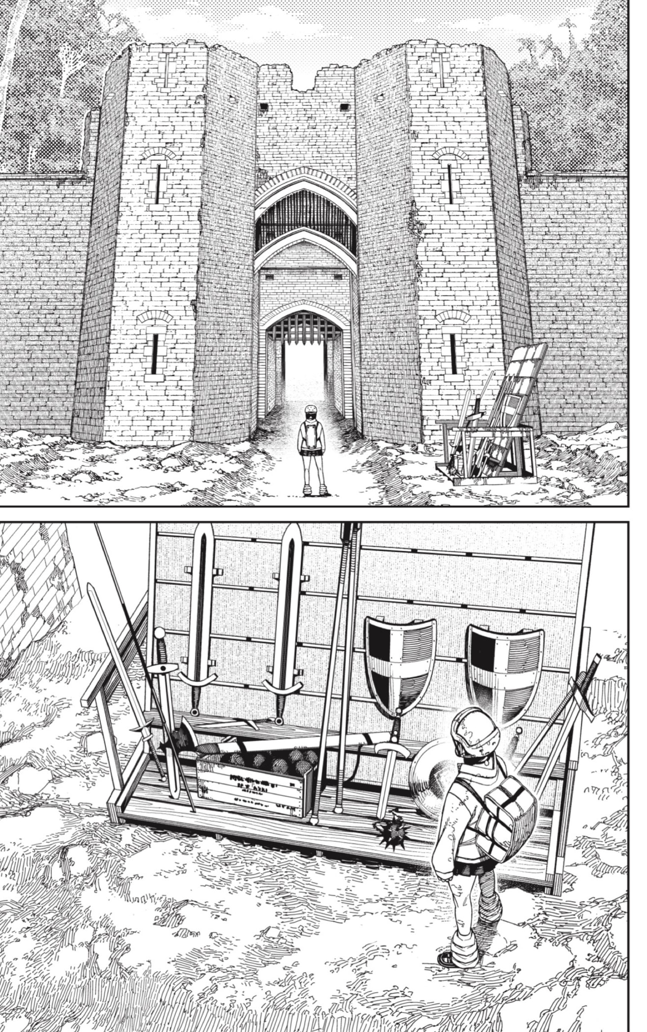 Dandadan Capitulo 135: Se cayó y entró página 13