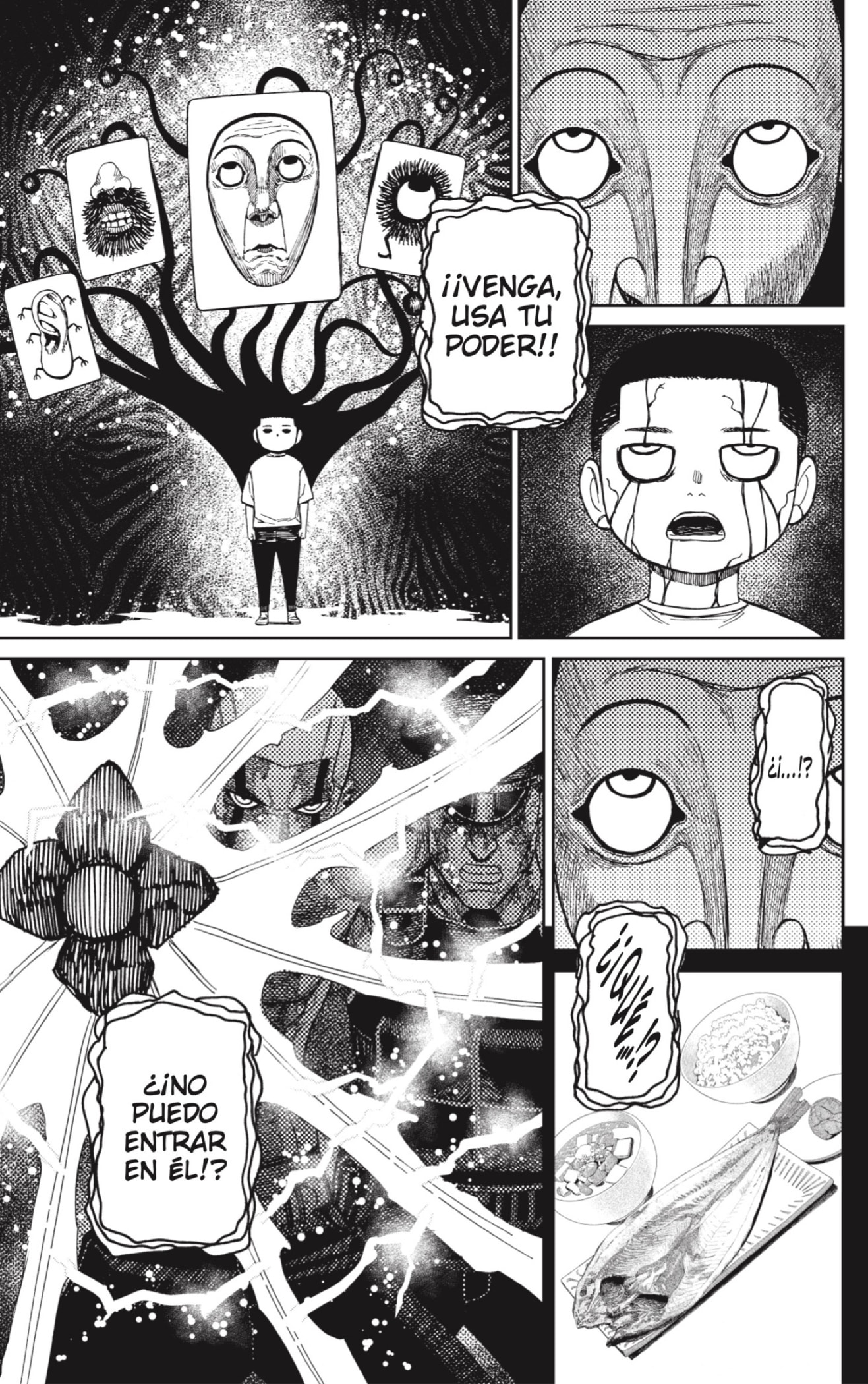 Dandadan Capitulo 162: ¡Vamos a aplastar al demonio carta! página 17