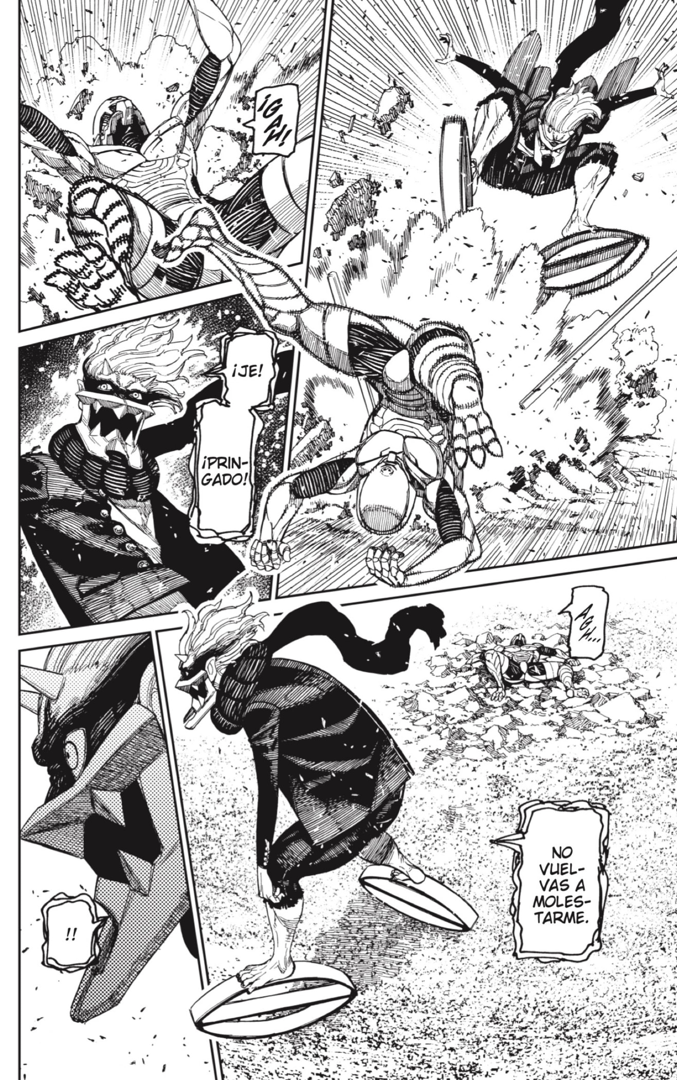 Dandadan Capitulo 189: La abuela saltadora y el alien del kung fu página 15