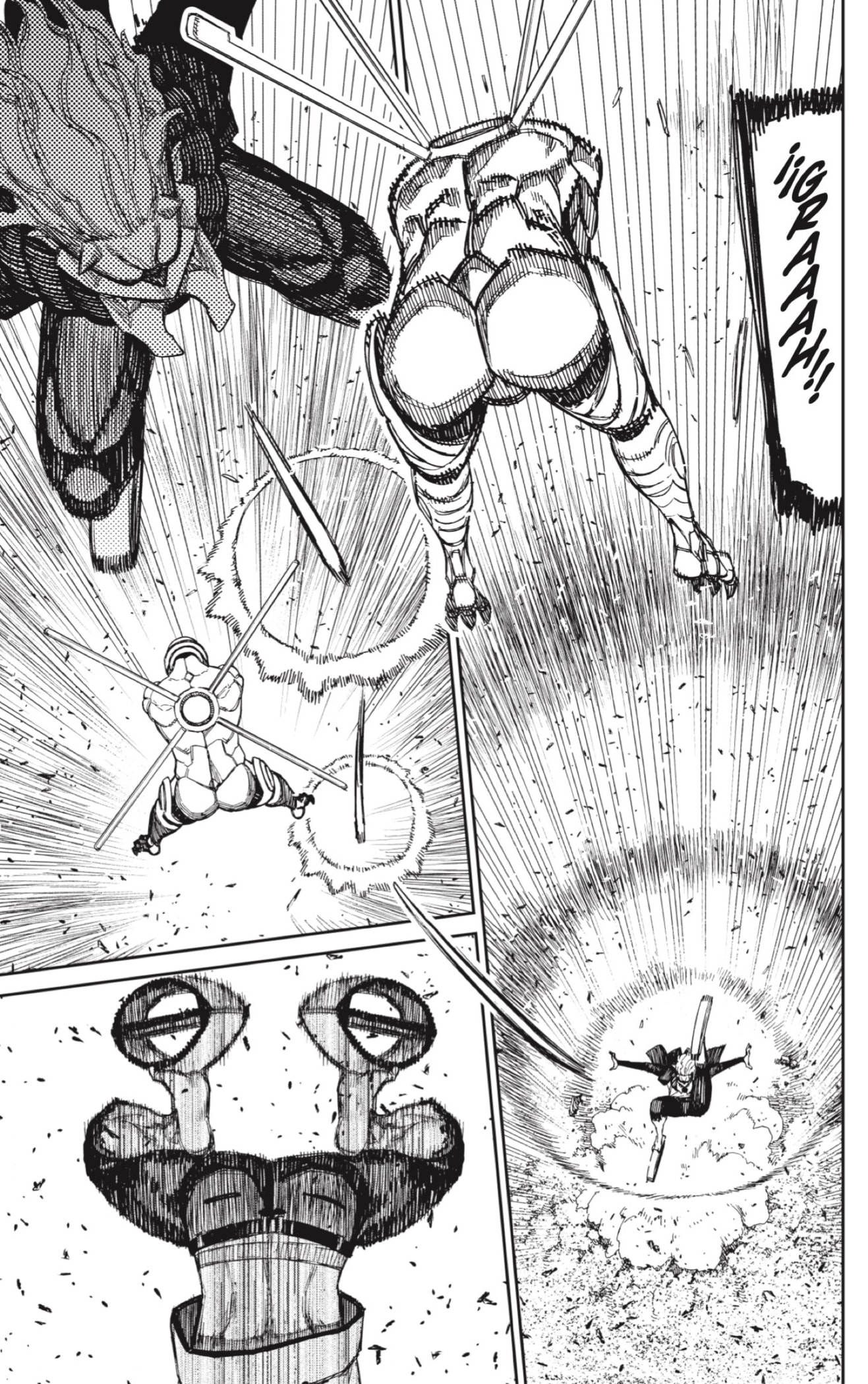 Dandadan Capitulo 189: La abuela saltadora y el alien del kung fu página 8