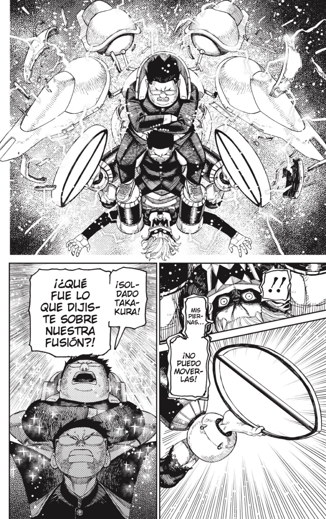 Dandadan Capitulo 190: ¡La fusión es lo que nos hace fuertes! página 14