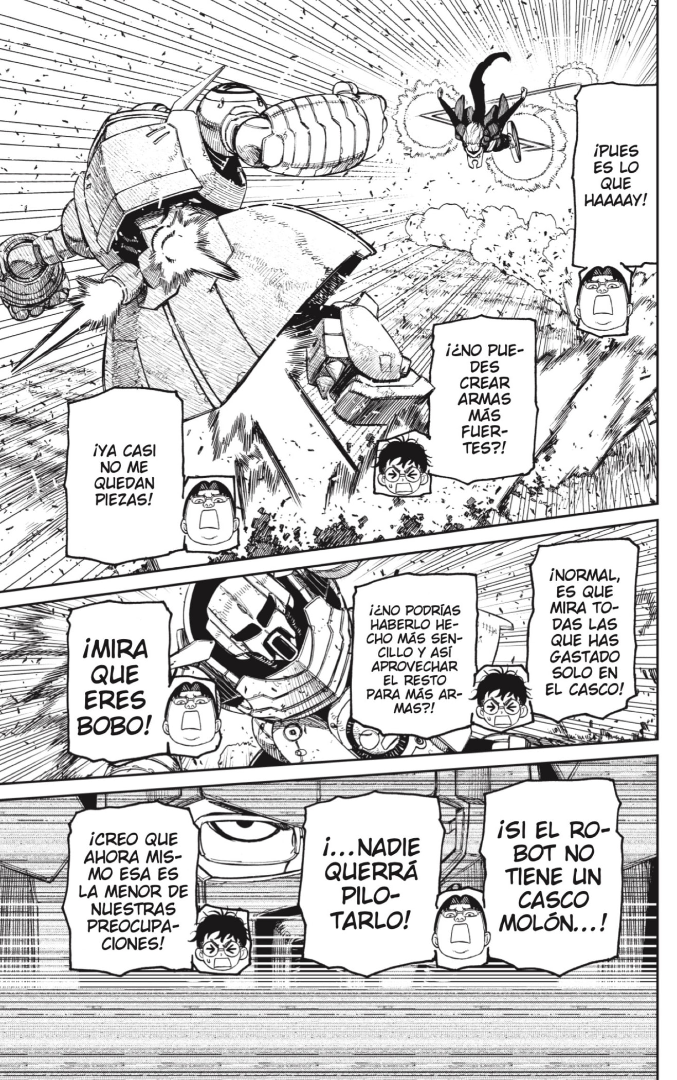 Dandadan Capitulo 190: ¡La fusión es lo que nos hace fuertes! página 5