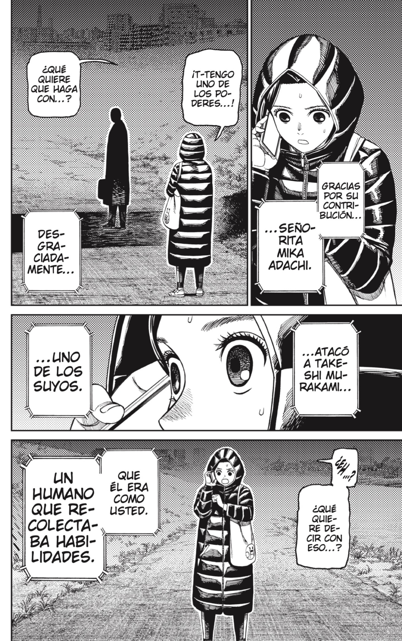 Dandadan Capitulo 191: Error página 4