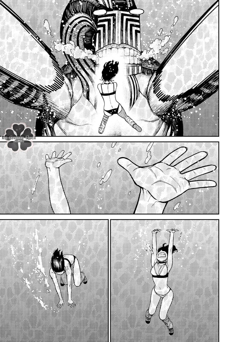 Dandadan Capitulo 24: ¡Fusión! ¡El serpo demonio de Dover, Nessie! página 17