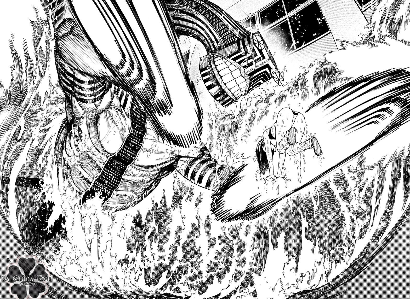 Dandadan Capitulo 24: ¡Fusión! ¡El serpo demonio de Dover, Nessie! página 18