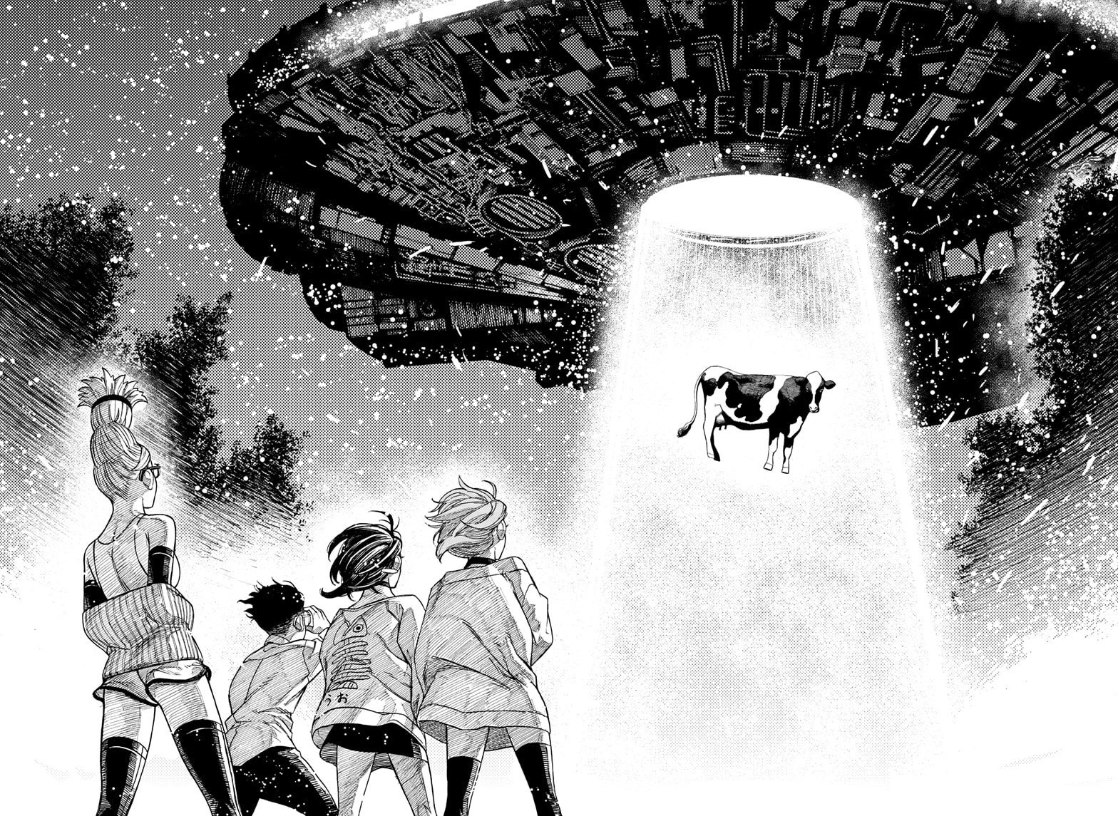 Dandadan Capitulo 27: ¿Alguna vez has visto como se roban una vaca? página 15