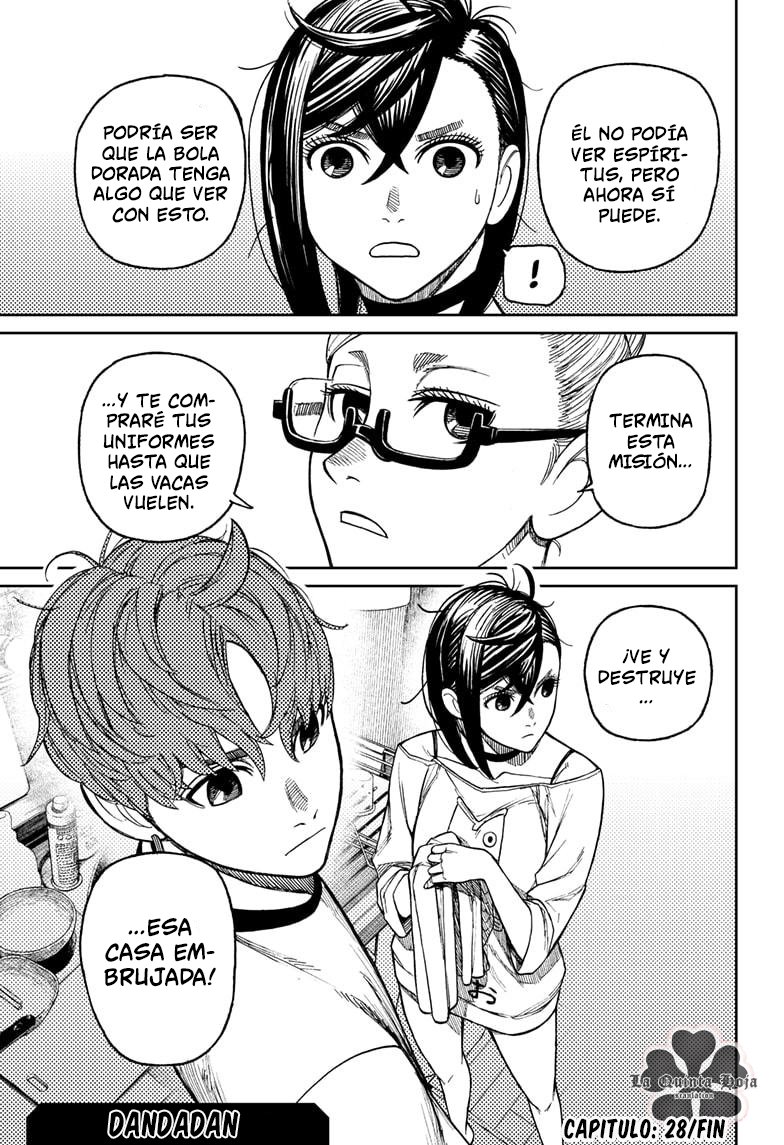 Dandadan Capitulo 28: ¡Un presagio de las turbulencias del amor! página 20