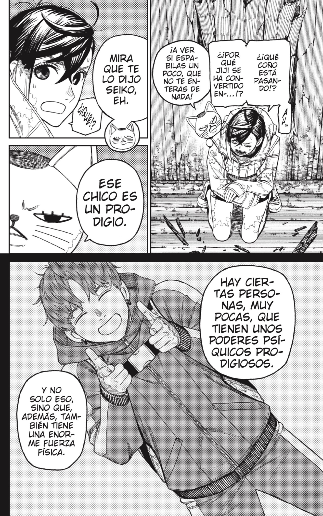 Dandadan Capitulo 41: Jiji el prodigio página 14