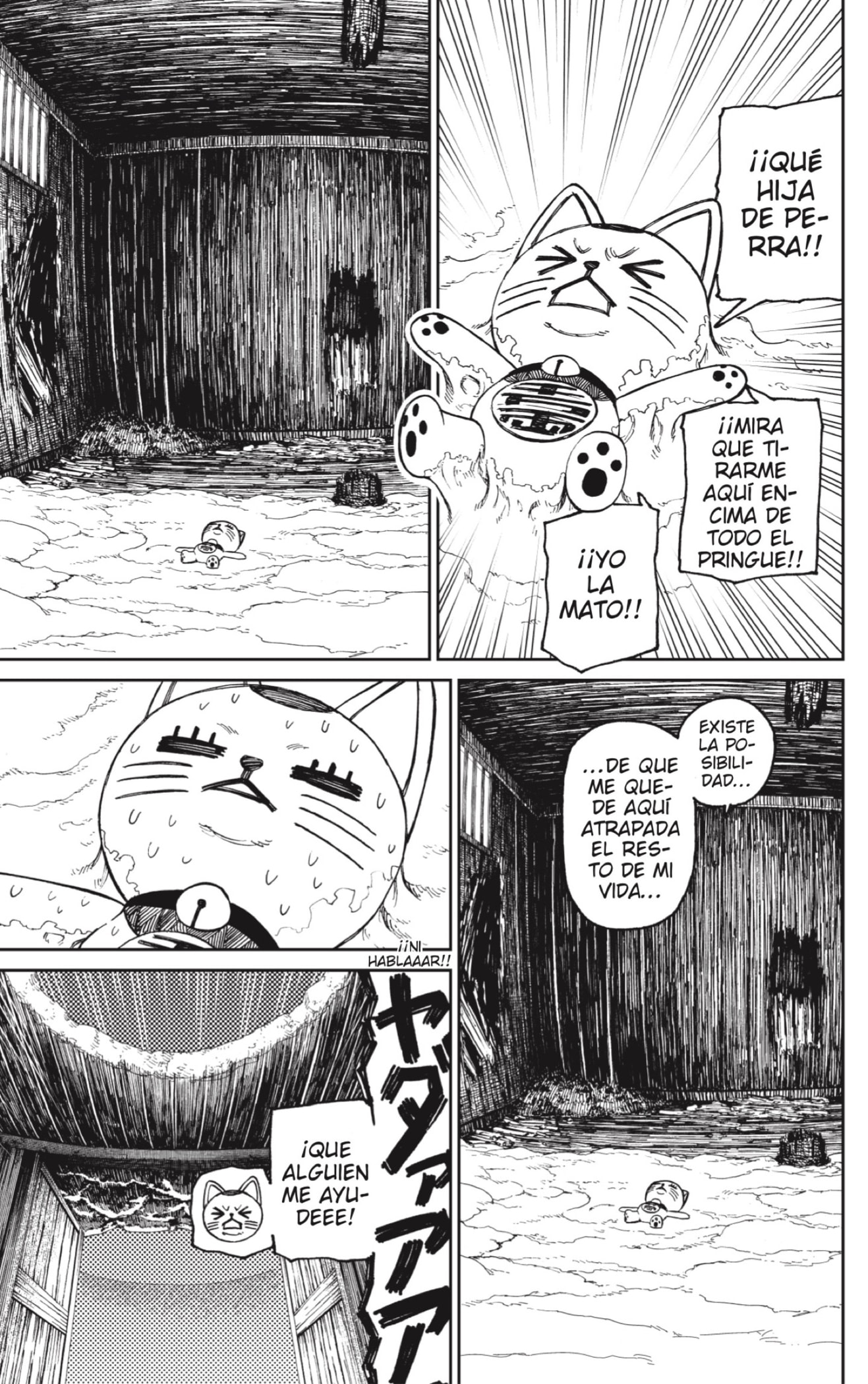Dandadan Capitulo 44: Esa casa es una maldita monstruosidad página 3