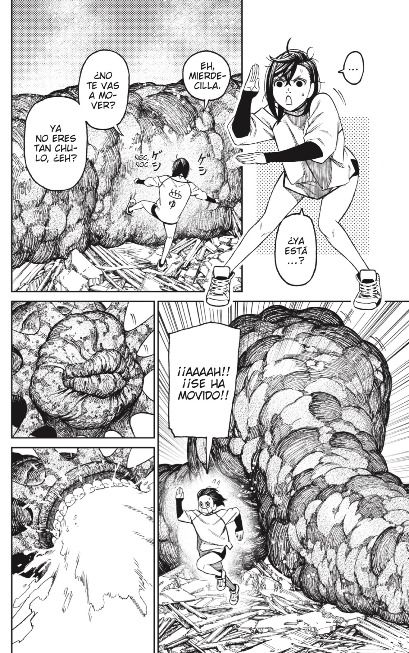Dandadan Capitulo 45: Es una bomba página 4