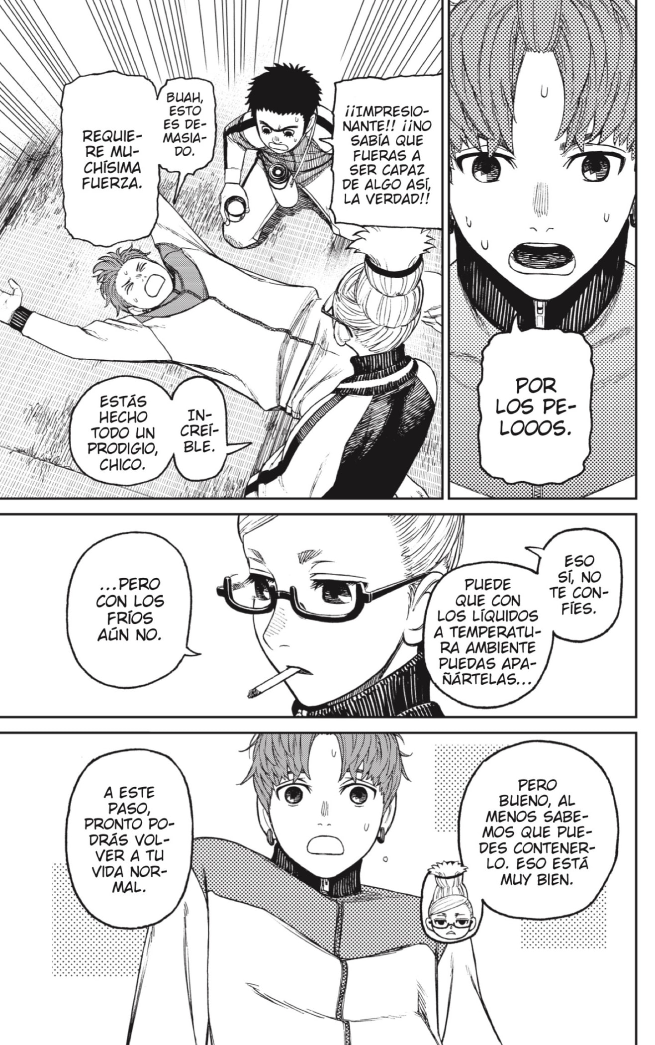Dandadan Capitulo 55: Triple rayo moe moe página 15