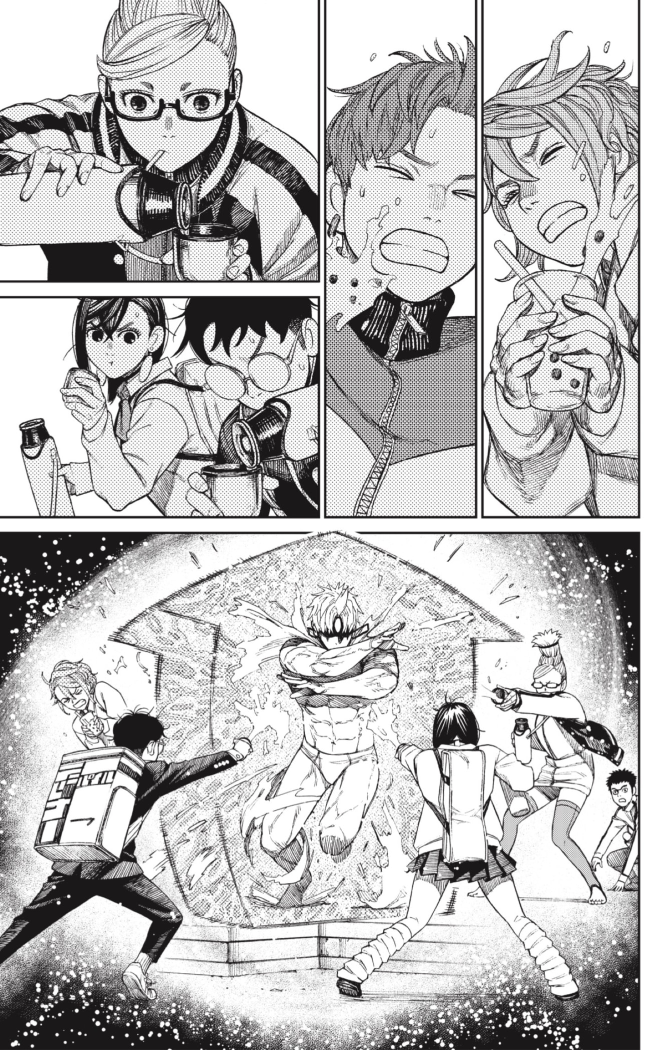 Dandadan Capitulo 55: Triple rayo moe moe página 17