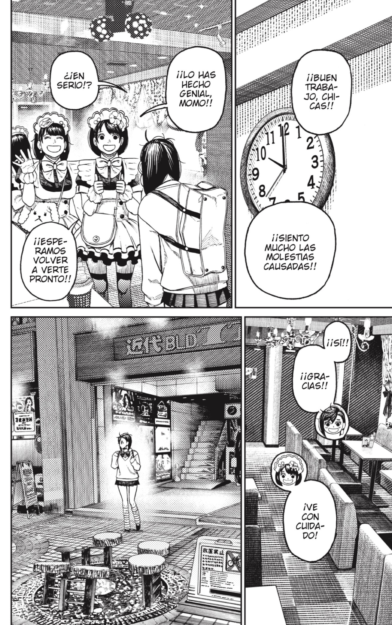 Dandadan Capitulo 55: Triple rayo moe moe página 6