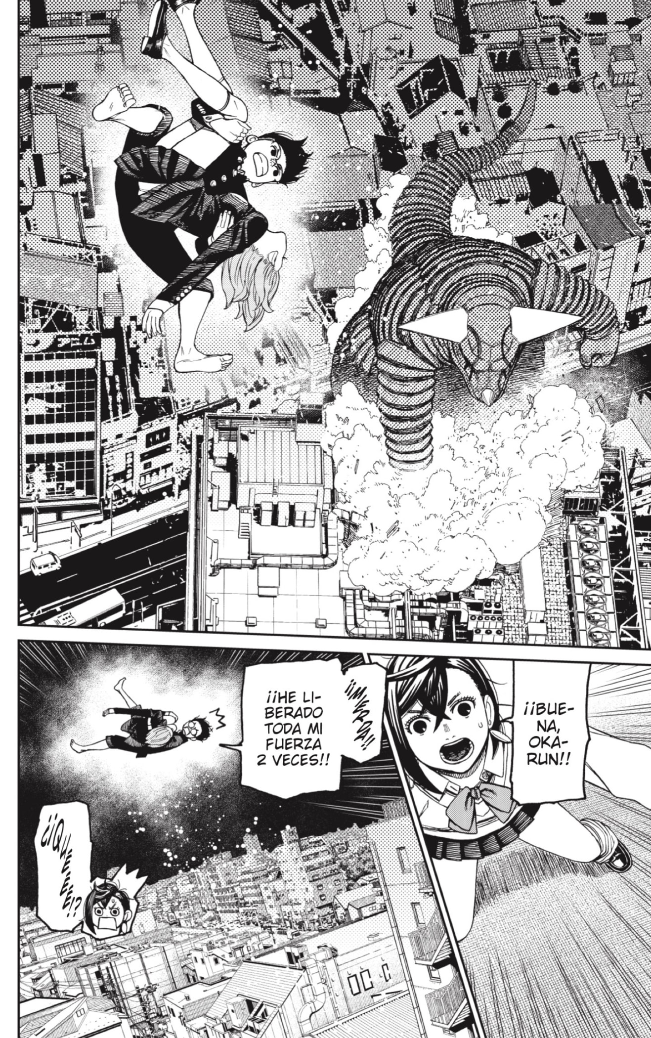 Dandadan Capitulo 67: El kaiju es malditamente fuerte página 10