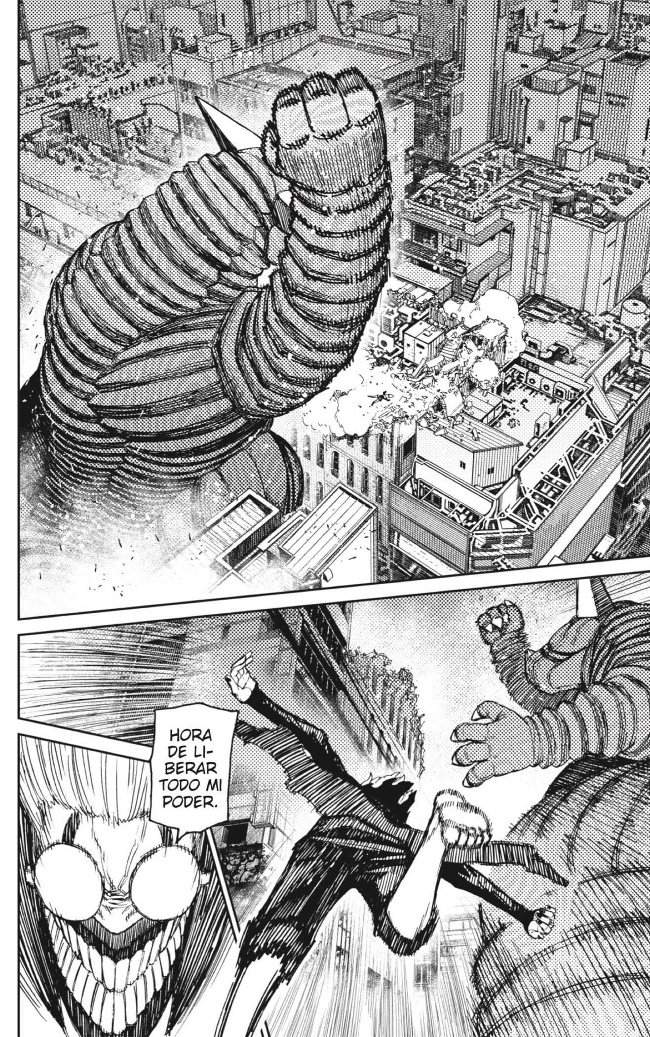 Dandadan Capitulo 67: El kaiju es malditamente fuerte página 8
