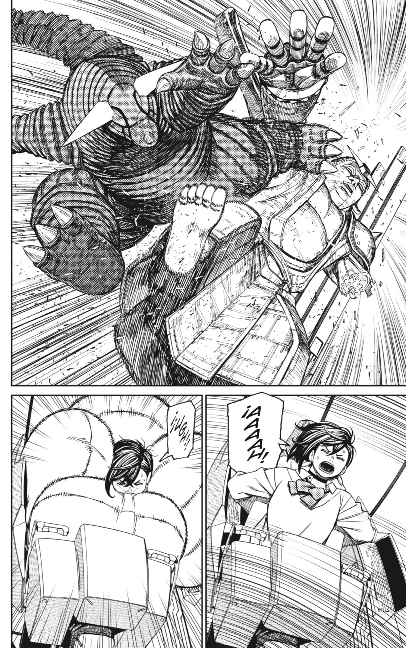 Dandadan Capitulo 69: ¡Combate! ¡Kaijuu espacial contra robot gigante! página 6
