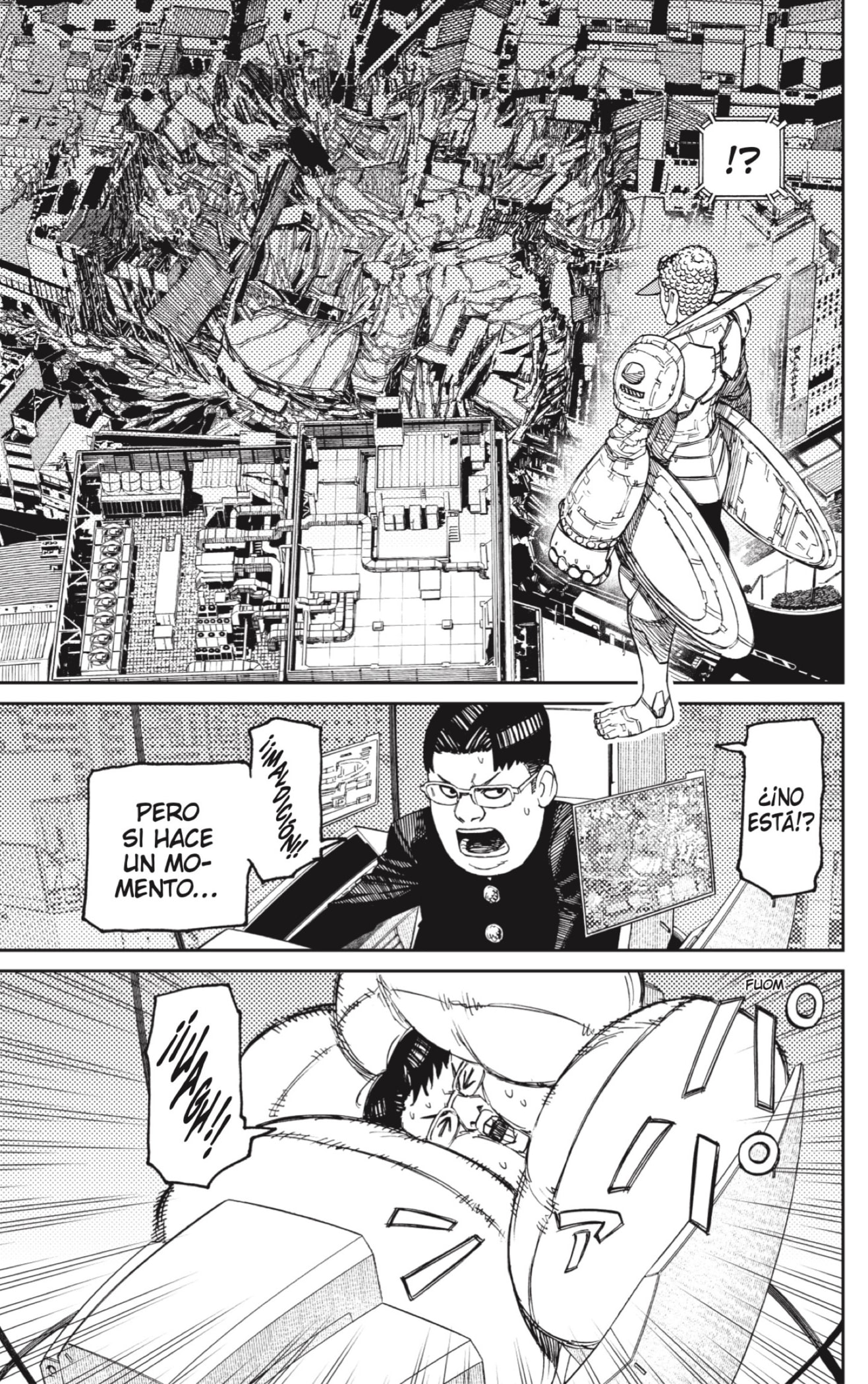 Dandadan Capitulo 70: Así es como se vence a un kaijuu, ¿de acuerdo? página 9