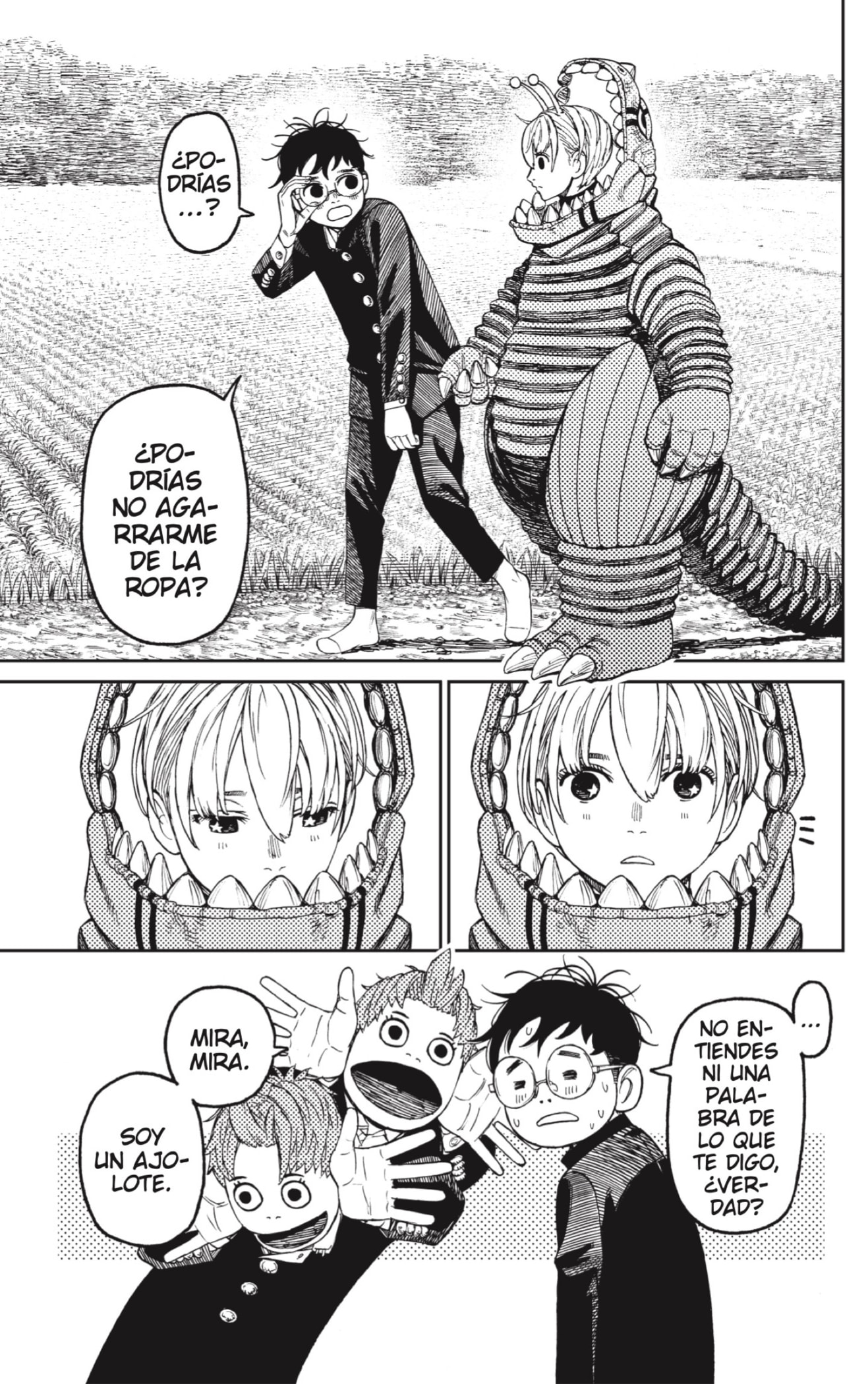 Dandadan Capitulo 72: ¡Alguien, por favor, traduzca! página 7