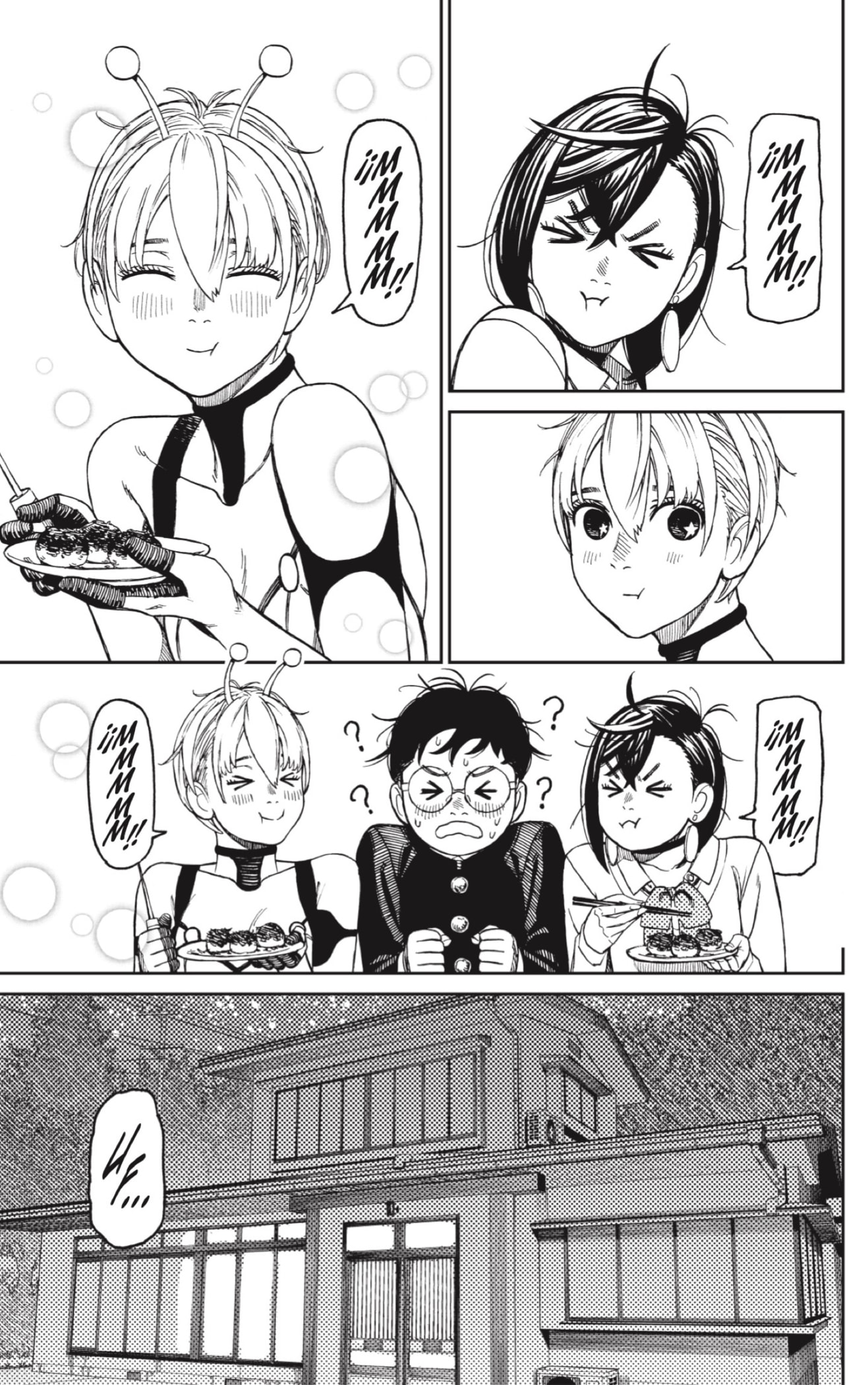 Dandadan Capitulo 73: ¡Comamos takoyaki! página 11