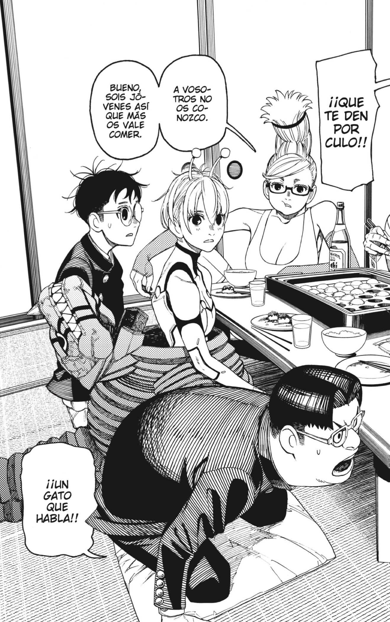 Dandadan Capitulo 73: ¡Comamos takoyaki! página 3