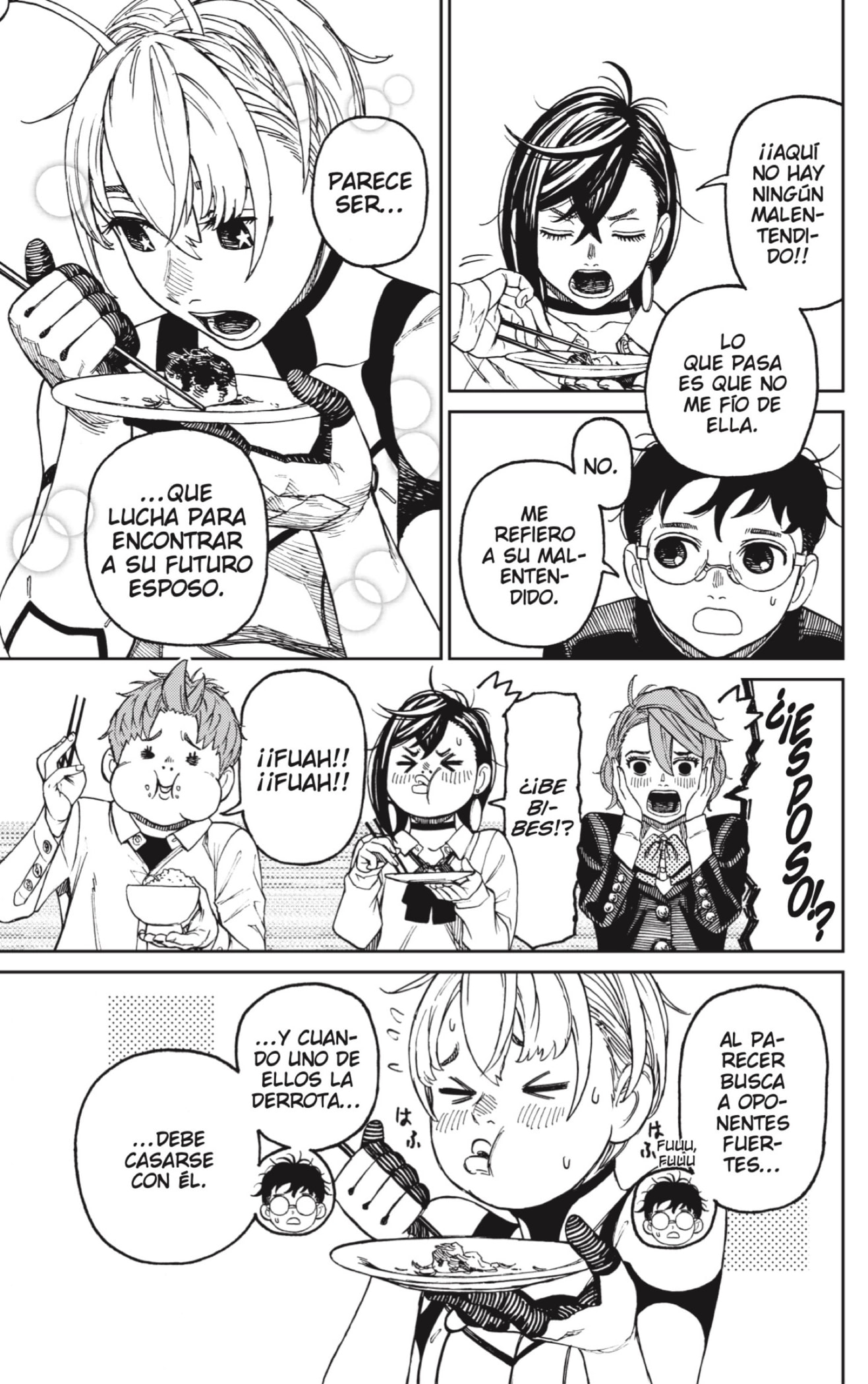 Dandadan Capitulo 73: ¡Comamos takoyaki! página 5