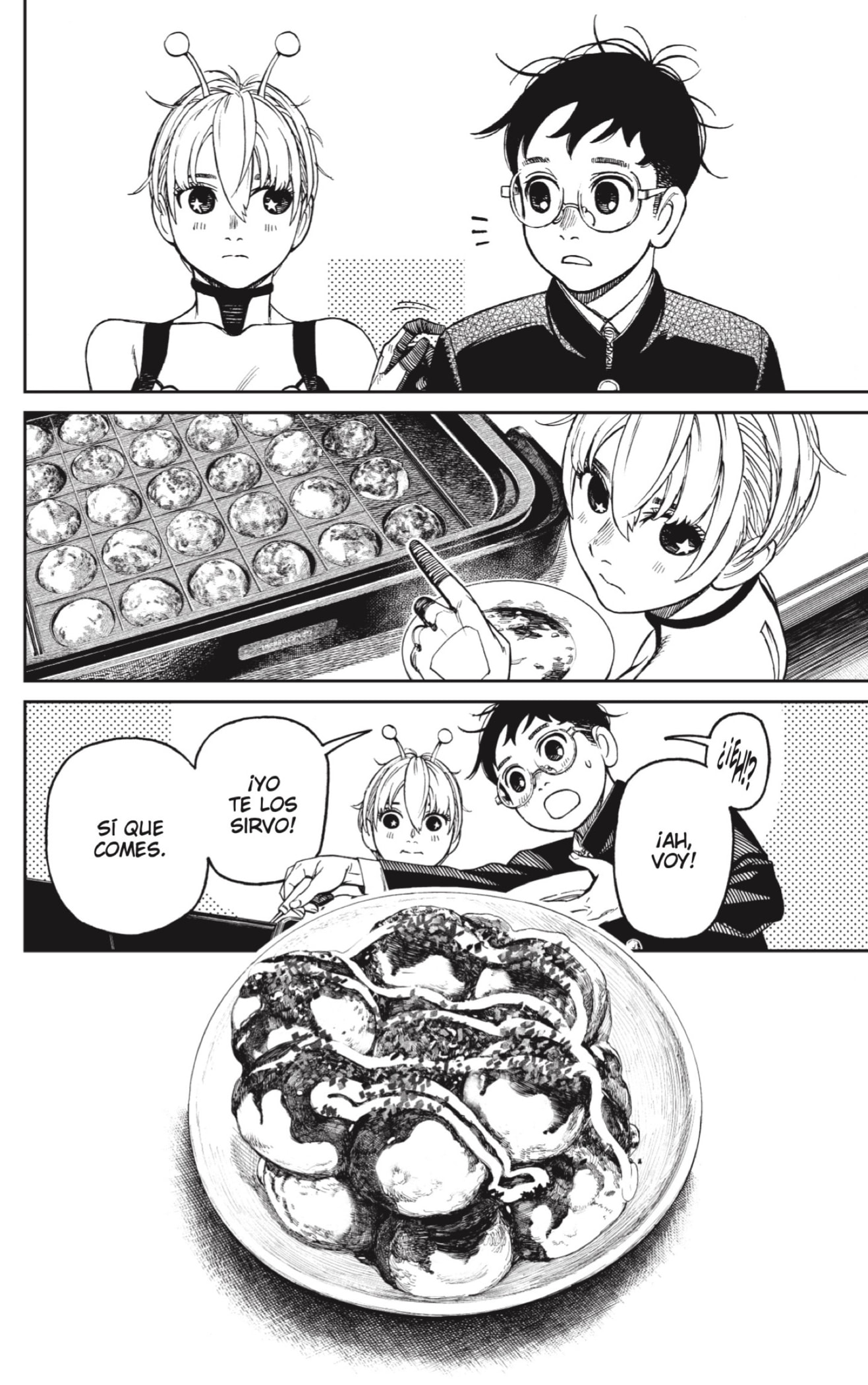 Dandadan Capitulo 73: ¡Comamos takoyaki! página 8