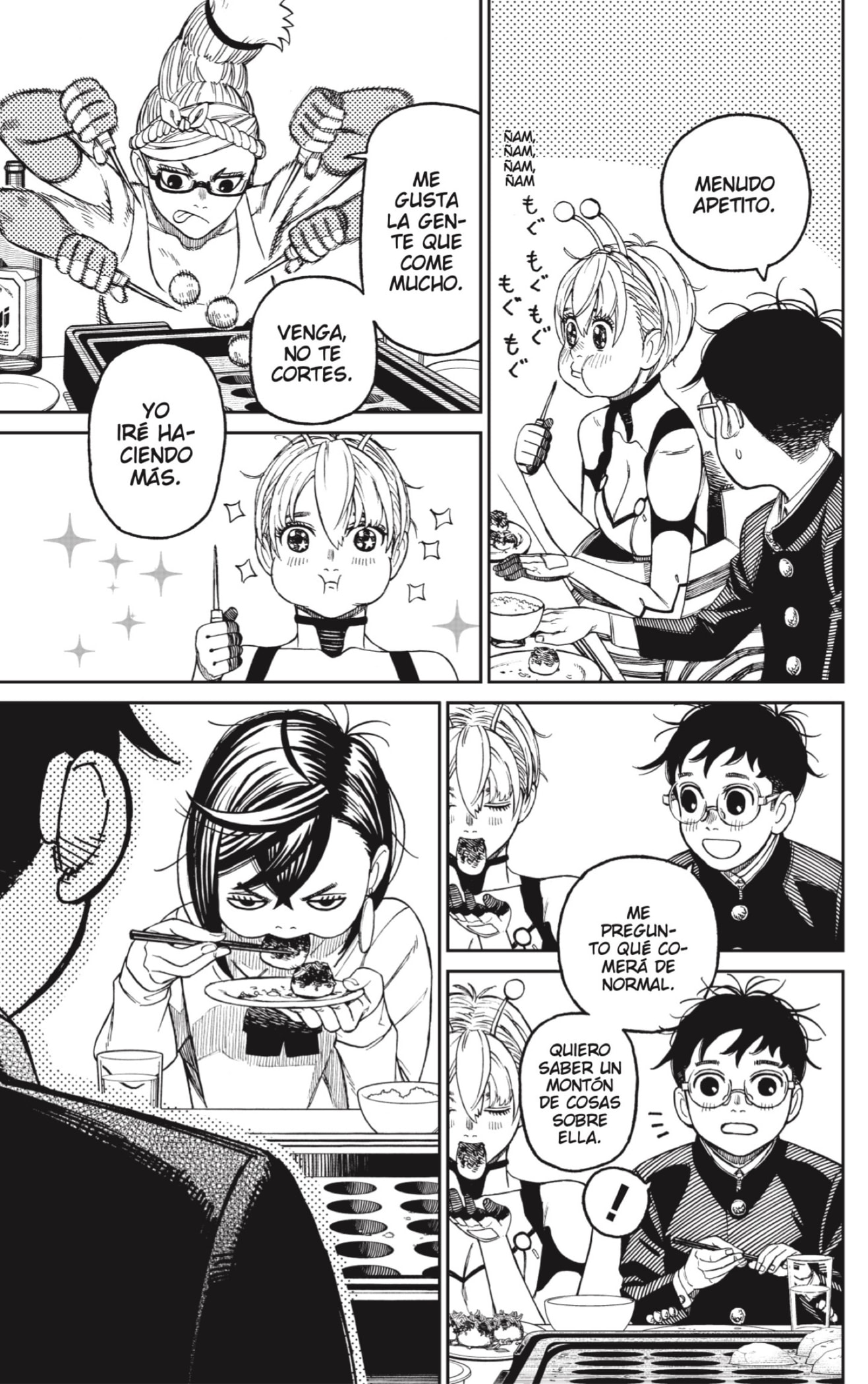 Dandadan Capitulo 73: ¡Comamos takoyaki! página 9