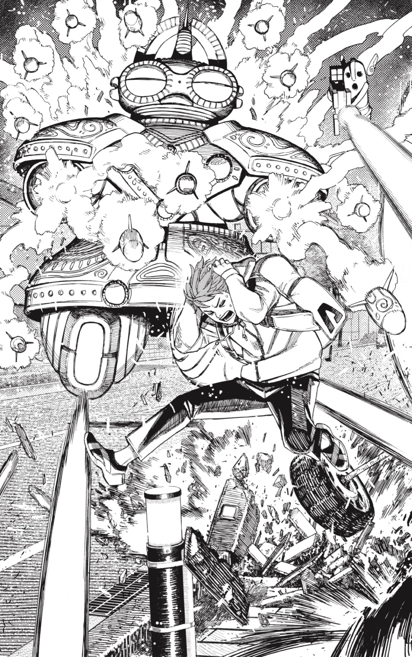 Dandadan Capitulo 80: ¿Quien diablos es esta persona? 2da parte página 9