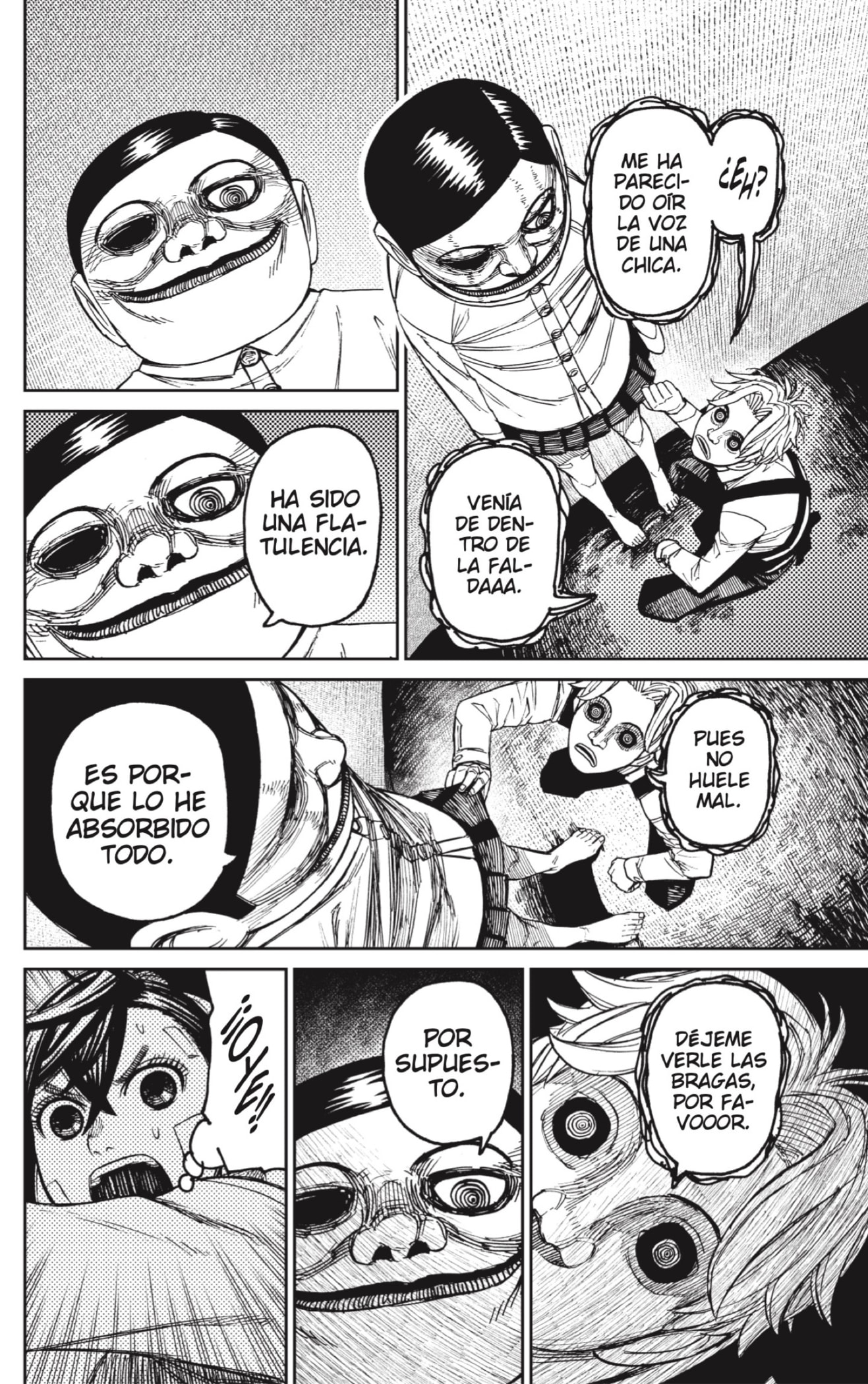 Dandadan Capitulo 87: Nunca debo dormir en un manga café página 10