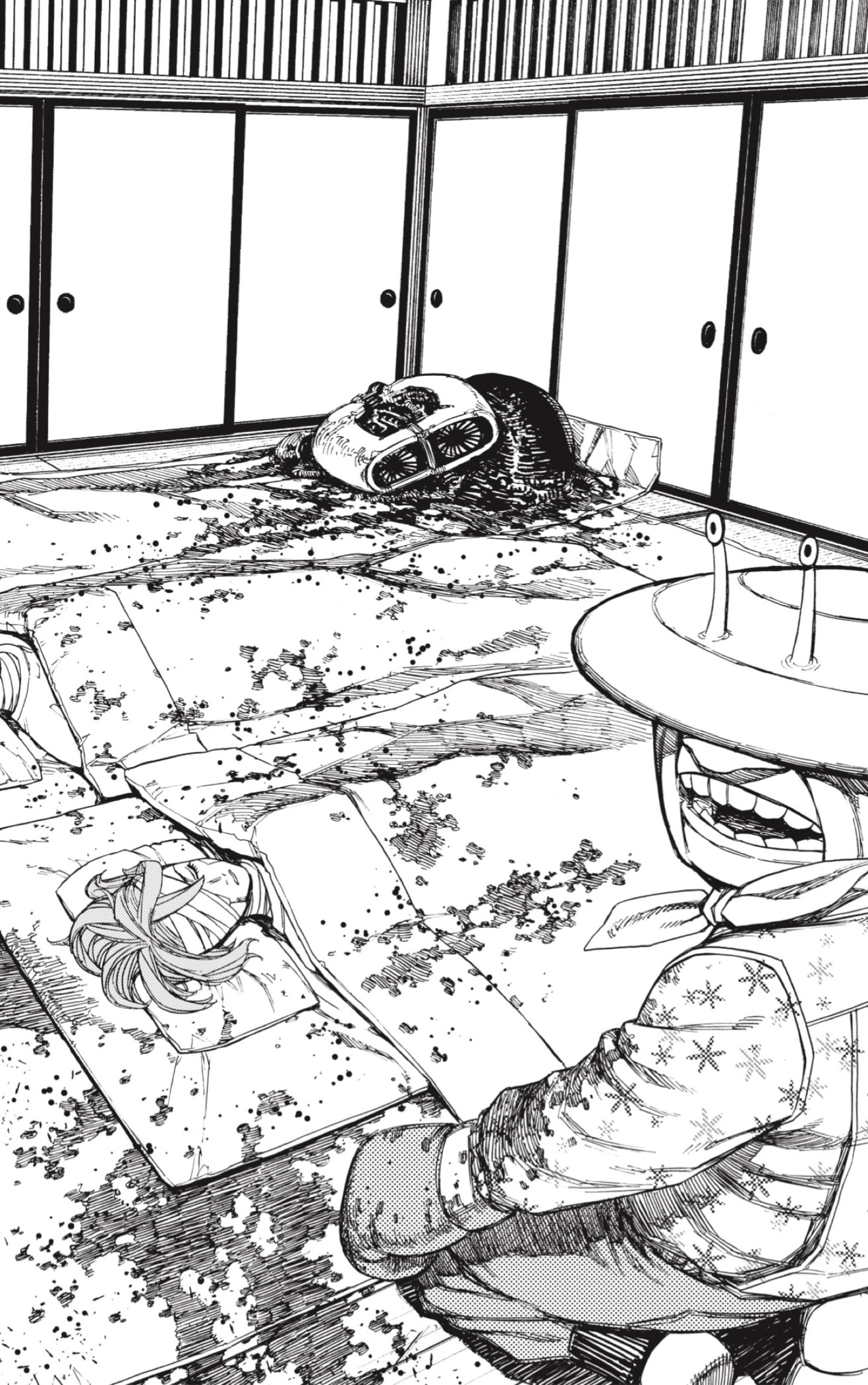 Dandadan Capitulo 87: Nunca debo dormir en un manga café página 18