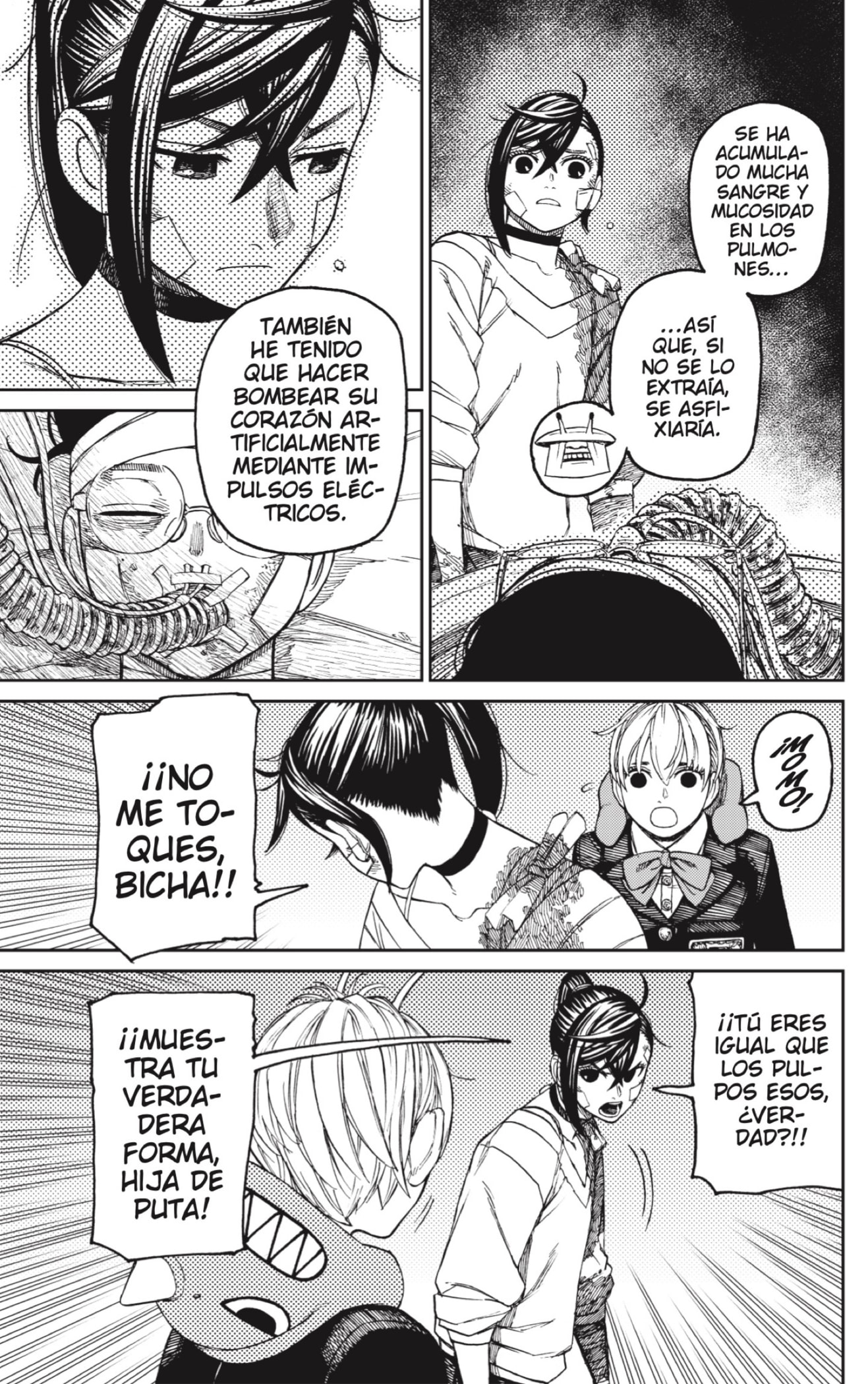 Dandadan Capitulo 88: Espía página 9