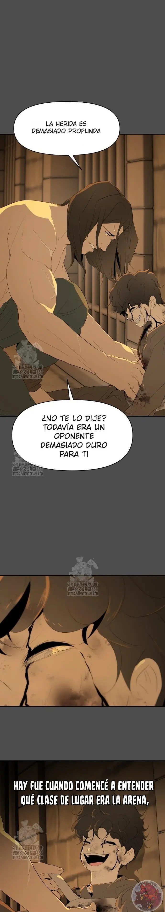Cara feliz: De esclavo a leyenda de la arena. Capitulo 17 página 4