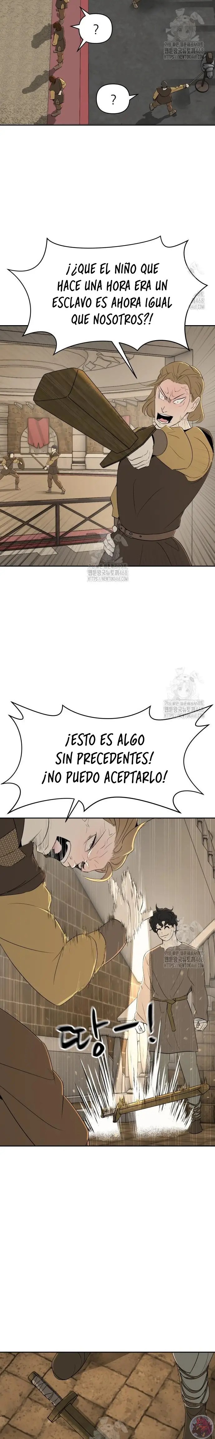 Cara feliz: De esclavo a leyenda de la arena. Capitulo 18 página 14