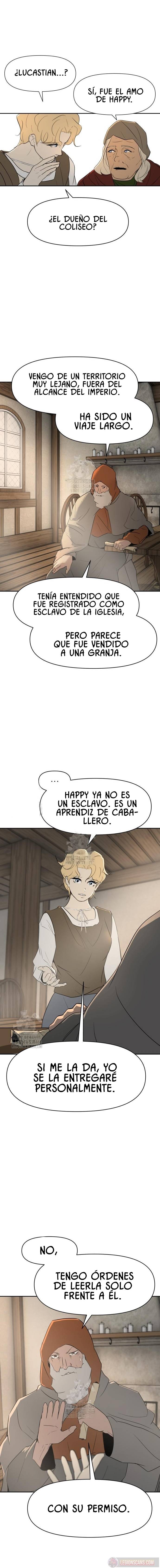 Cara feliz: De esclavo a leyenda de la arena. Capitulo 27 página 14
