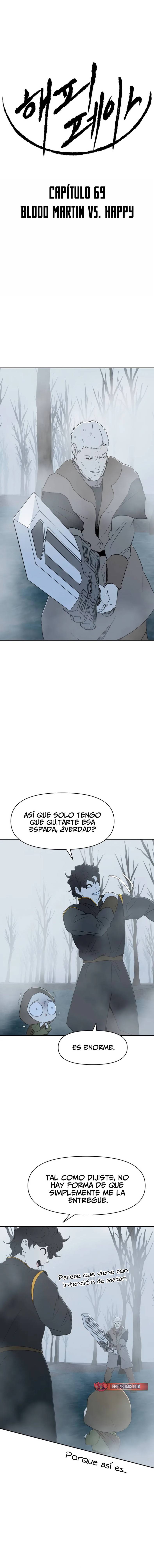 Cara feliz: De esclavo a leyenda de la arena. Capitulo 69 página 2