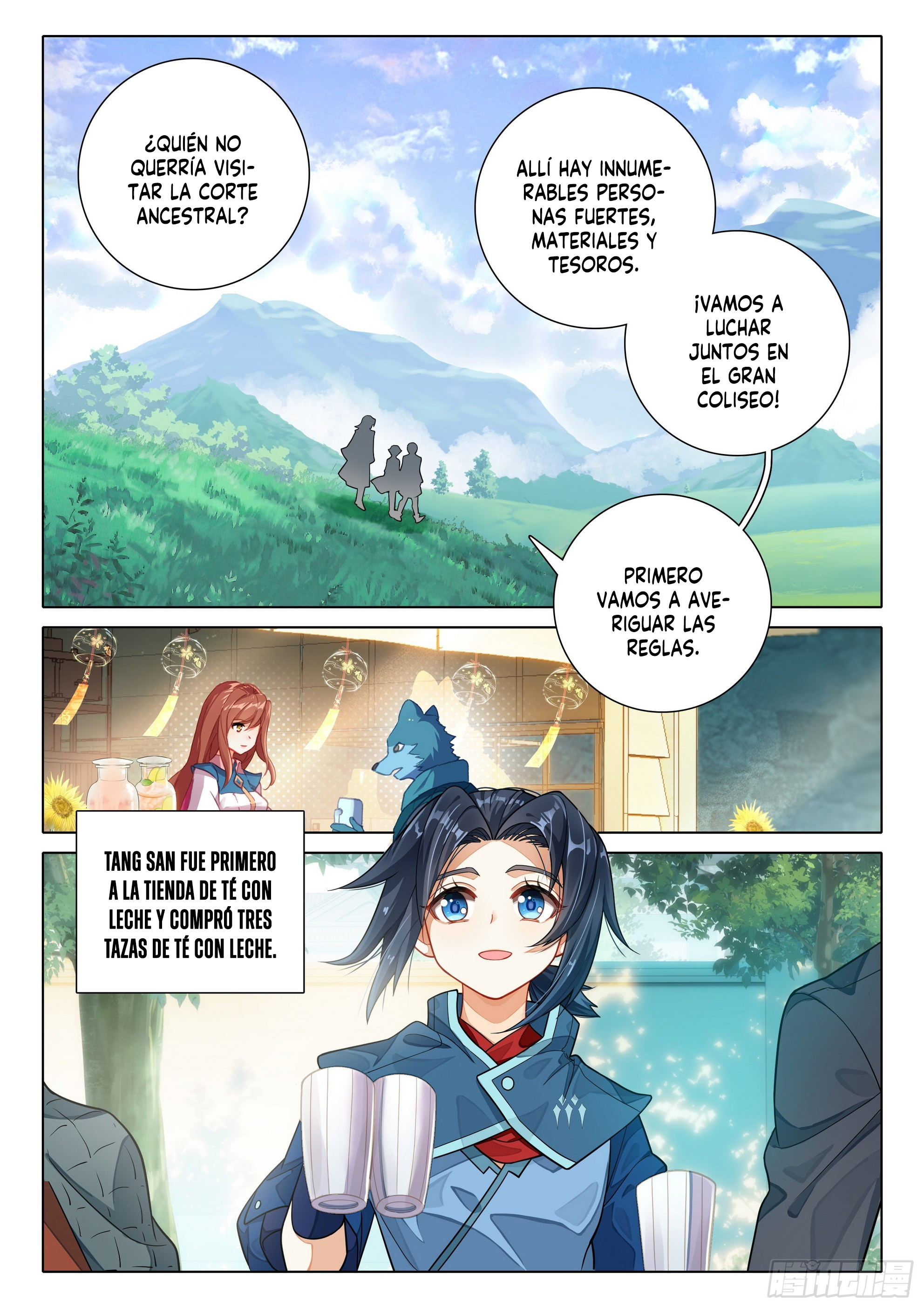 Combat Continent V: Renacimiento de TangSan Capitulo 102: Batalla en equipos página 6