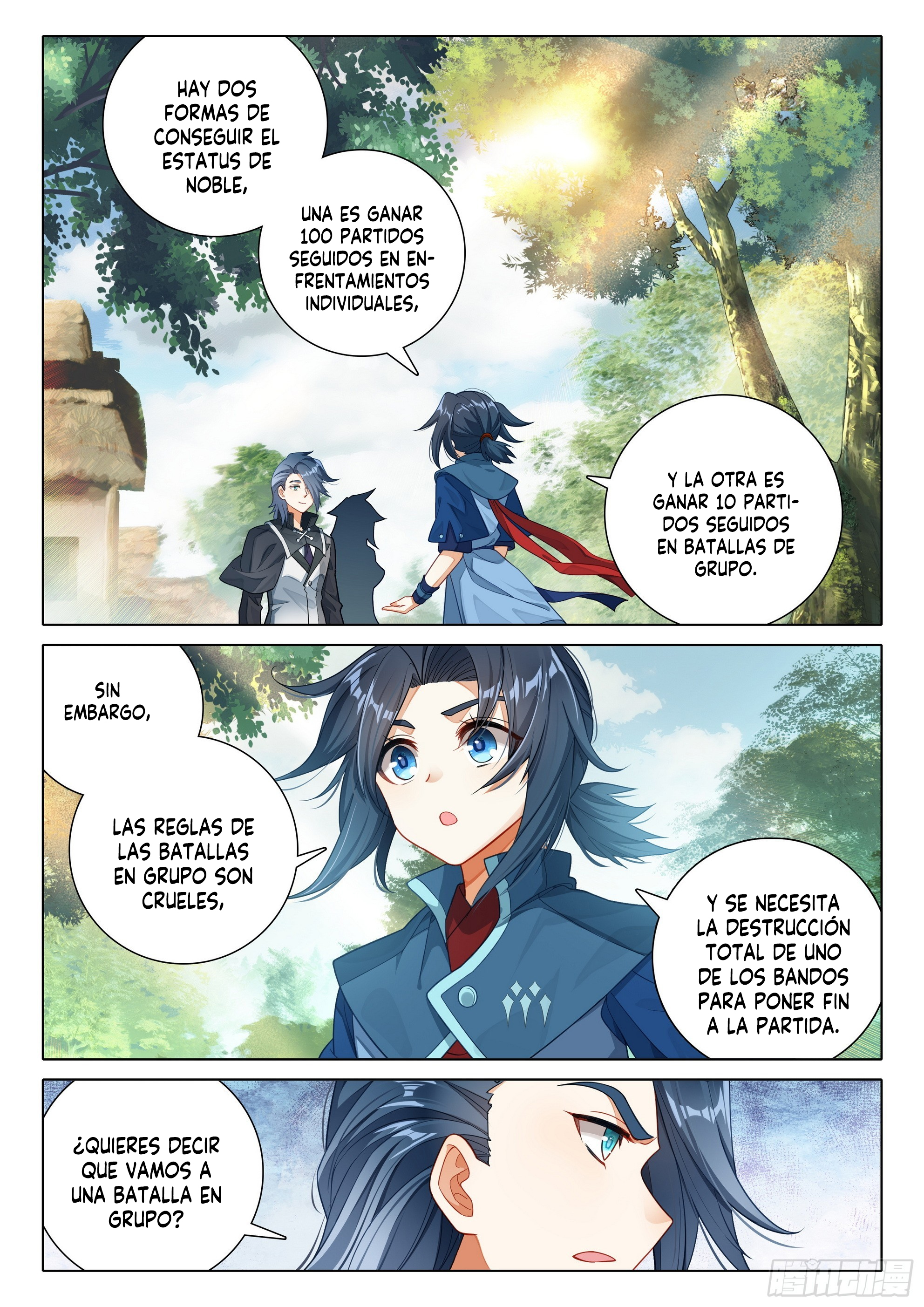 Combat Continent V: Renacimiento de TangSan Capitulo 102: Batalla en equipos página 9