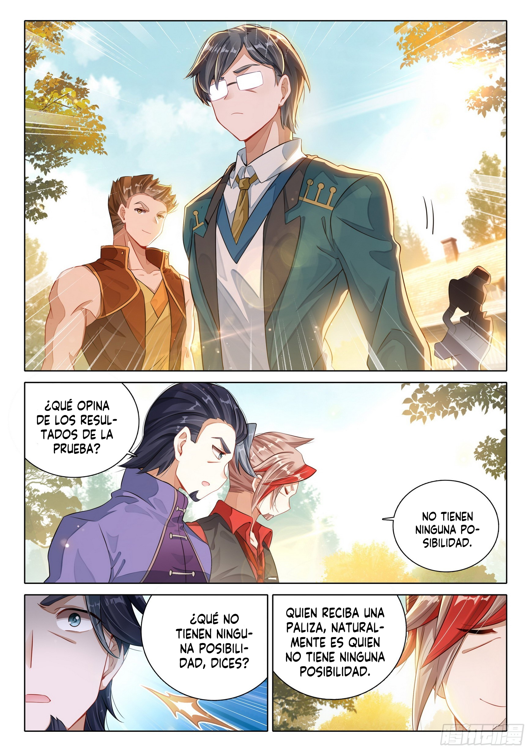Combat Continent V: Renacimiento de TangSan Capitulo 103: Desafío para los profesores página 4